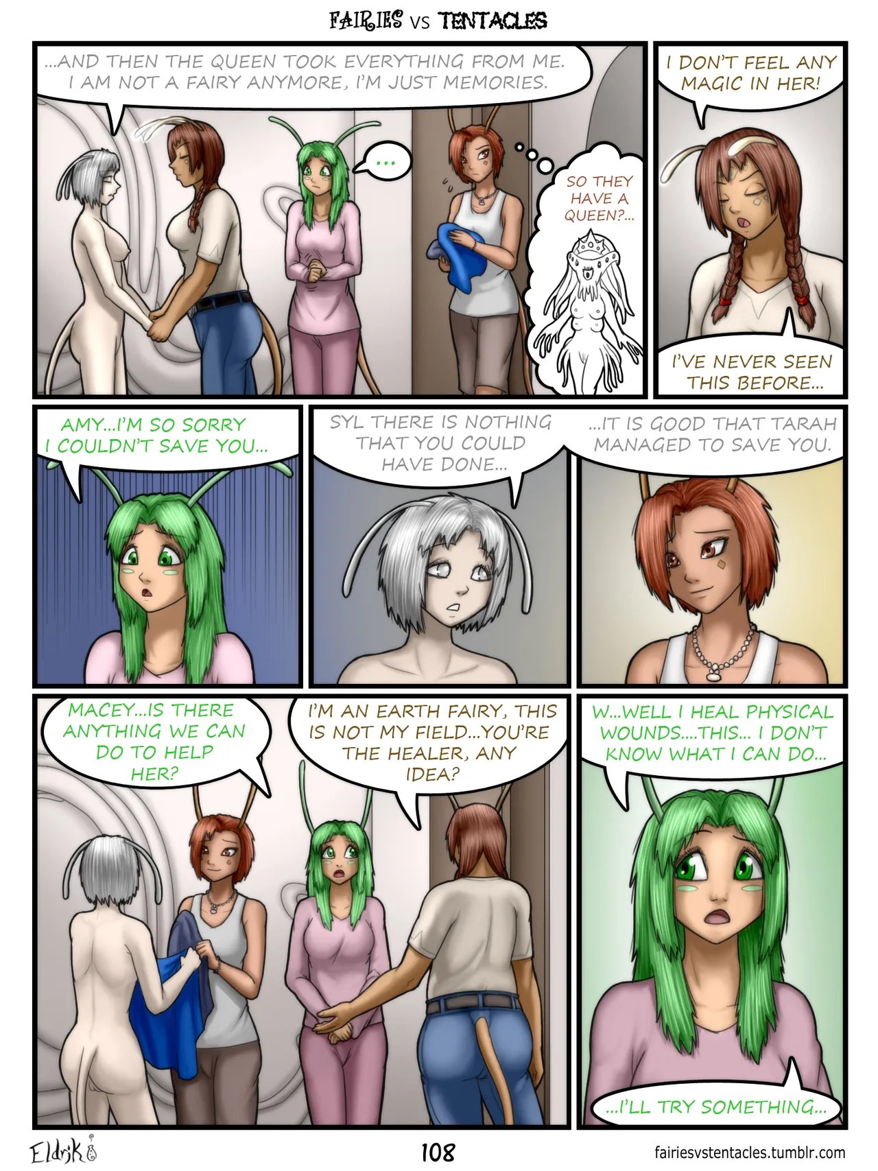 Fairies vs Tentacles (WIP) 111
