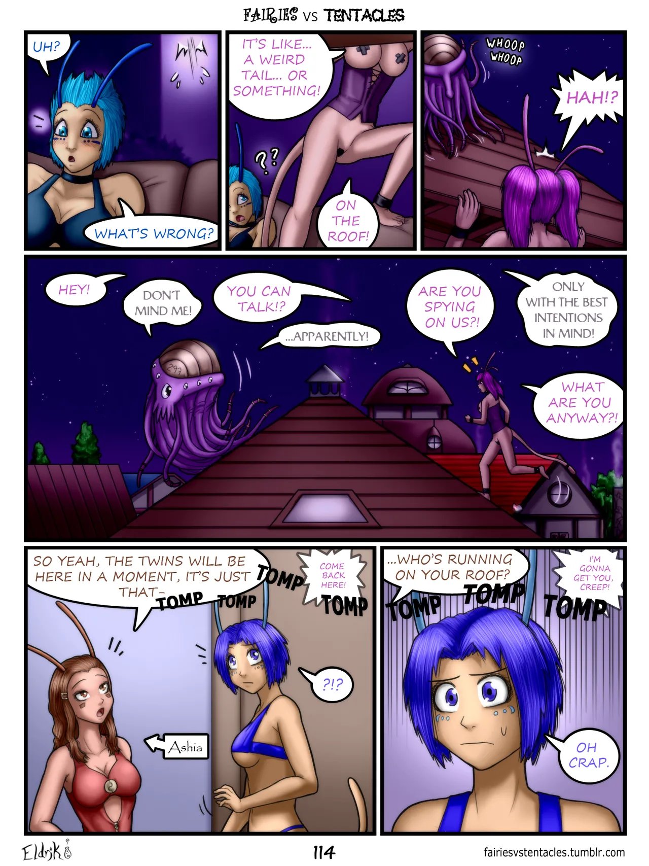 Fairies vs Tentacles (WIP) 117