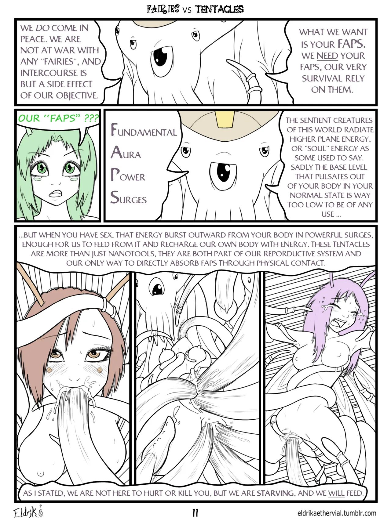 Fairies vs Tentacles (WIP) 14