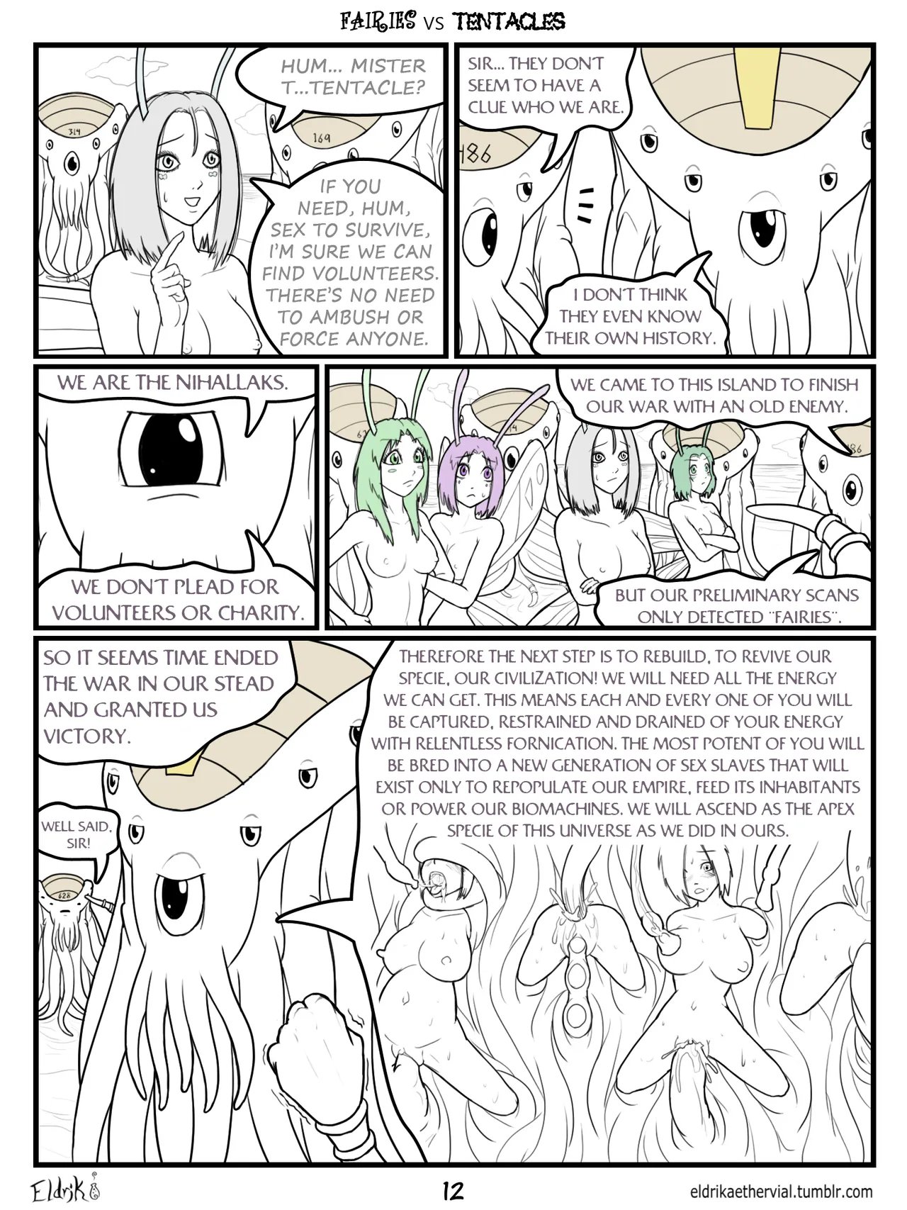 Fairies vs Tentacles (WIP) 15