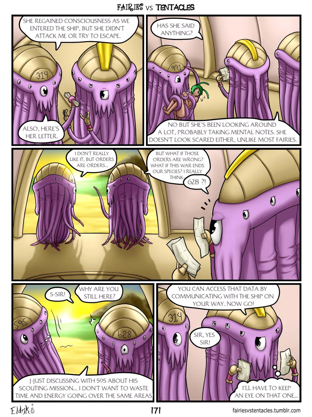 Fairies vs Tentacles (WIP) 174