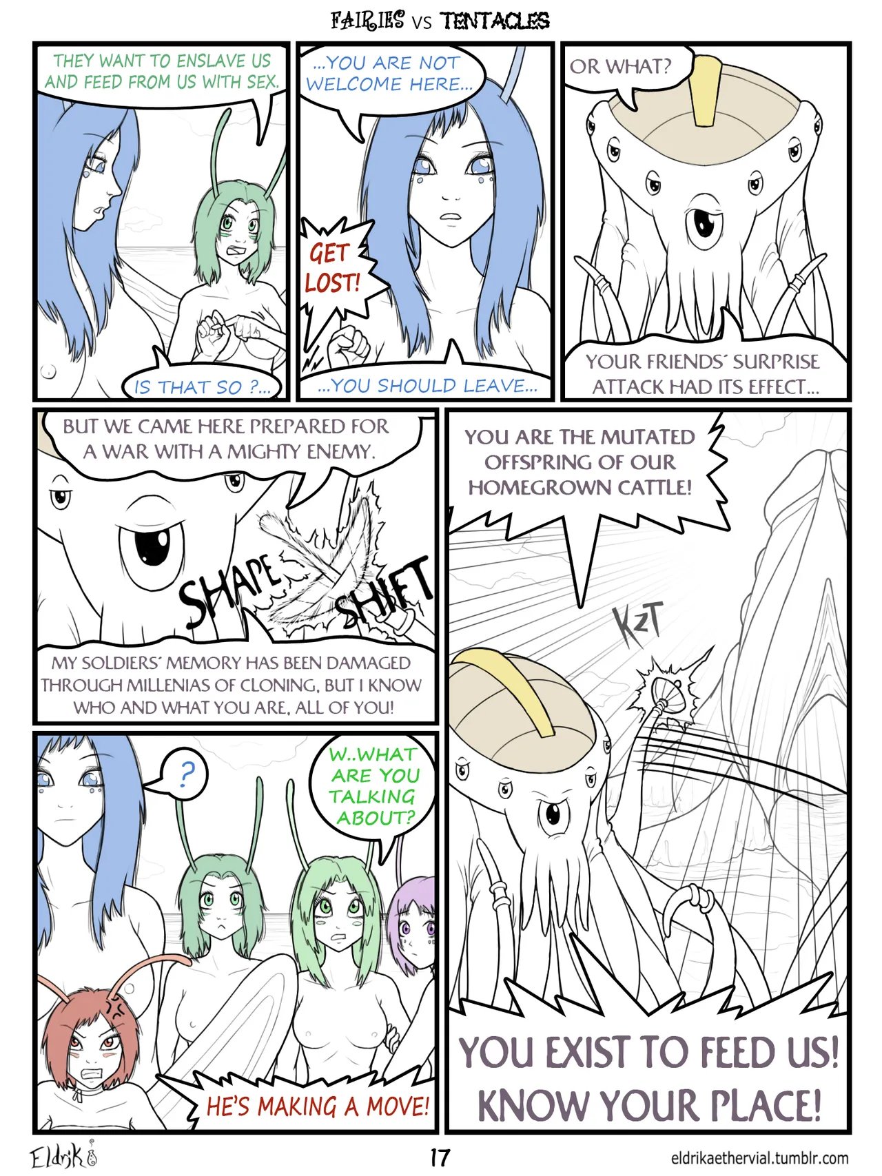 Fairies vs Tentacles (WIP) 20