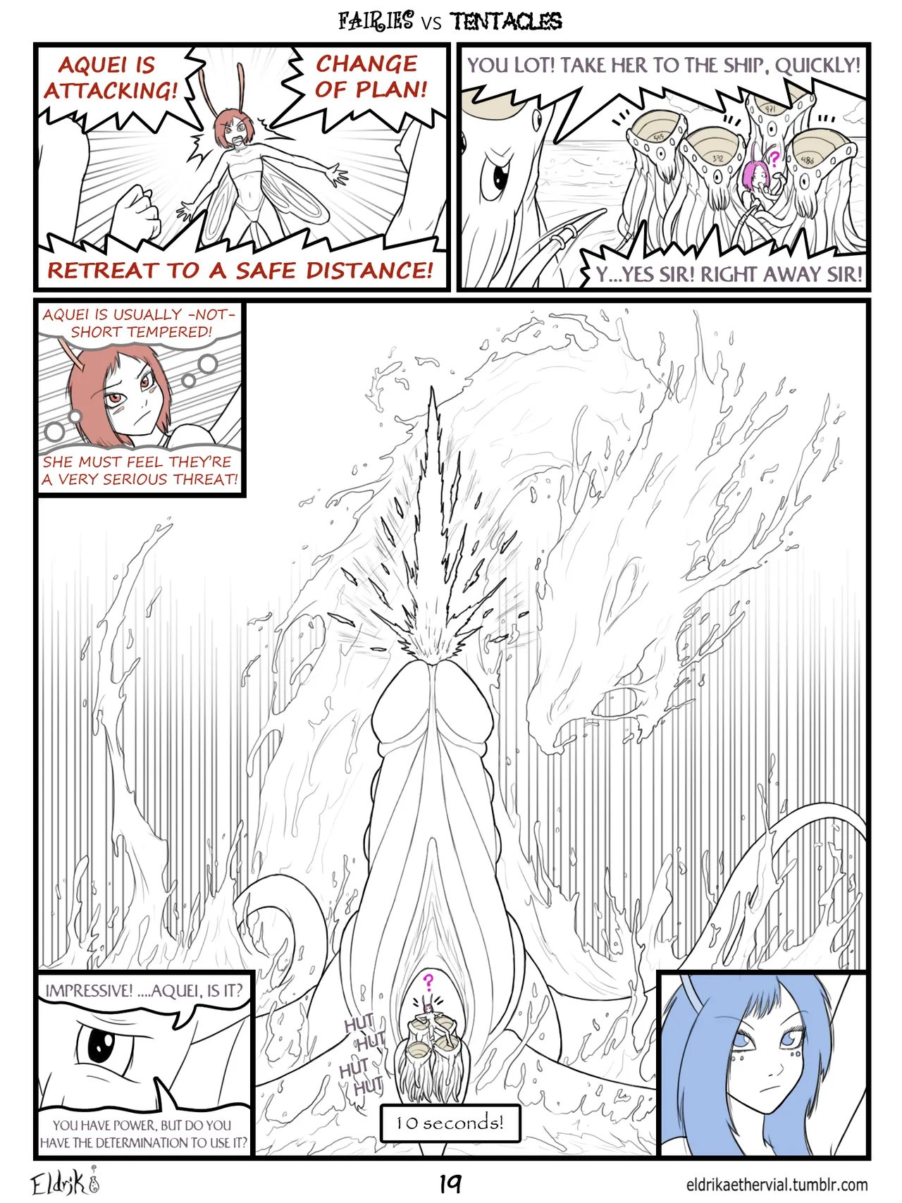 Fairies vs Tentacles (WIP) 22