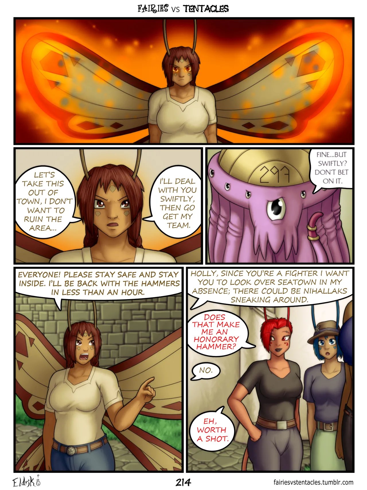 Fairies vs Tentacles (WIP) 217