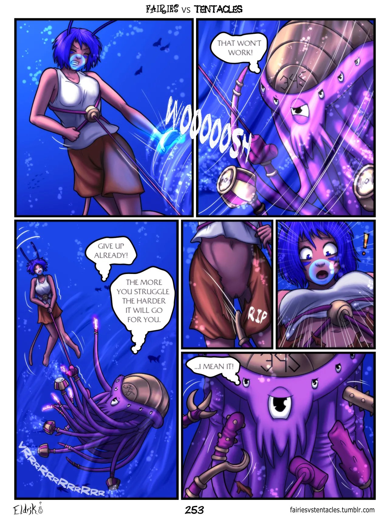 Fairies vs Tentacles (WIP) 256