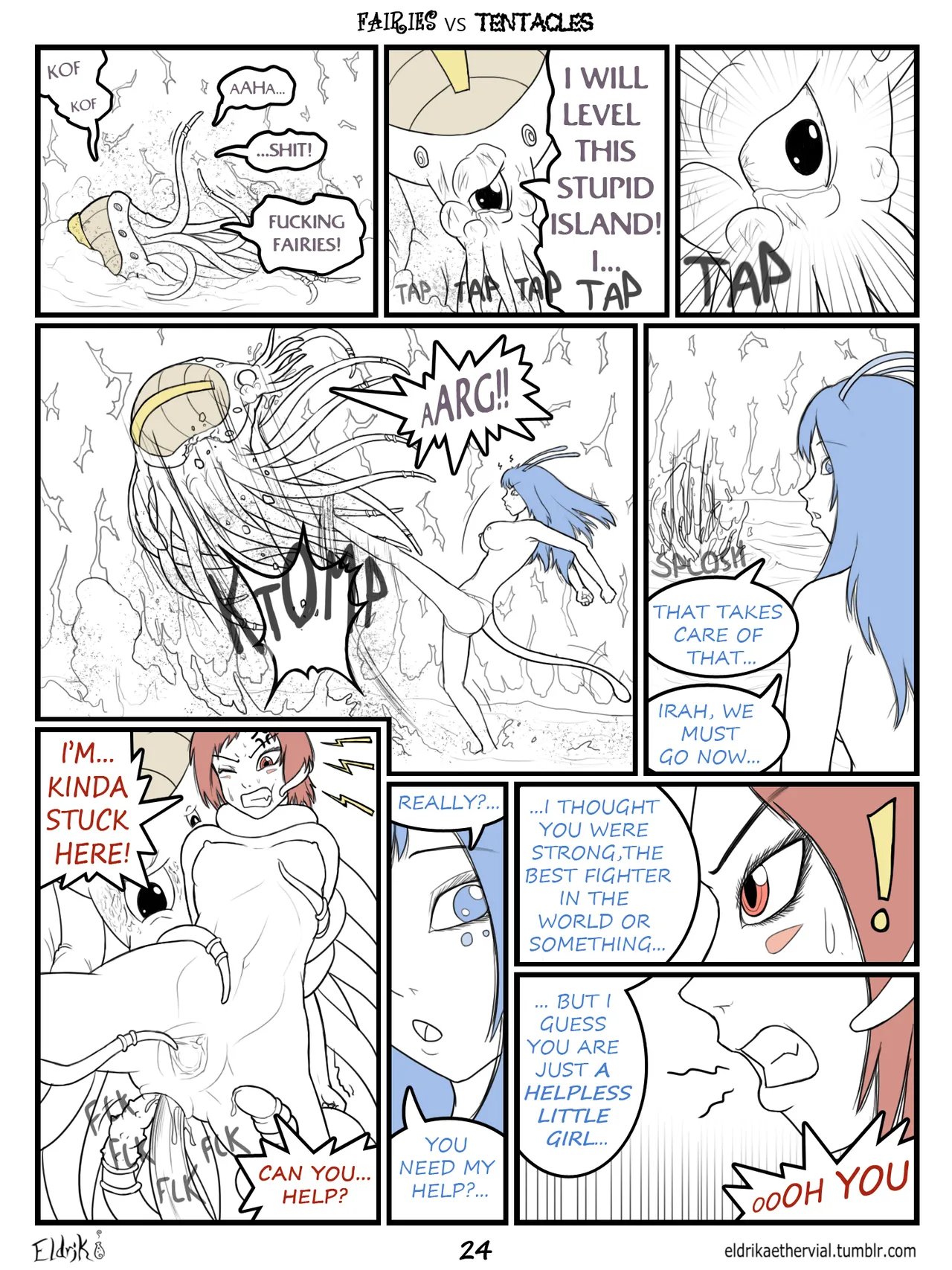 Fairies vs Tentacles (WIP) 27