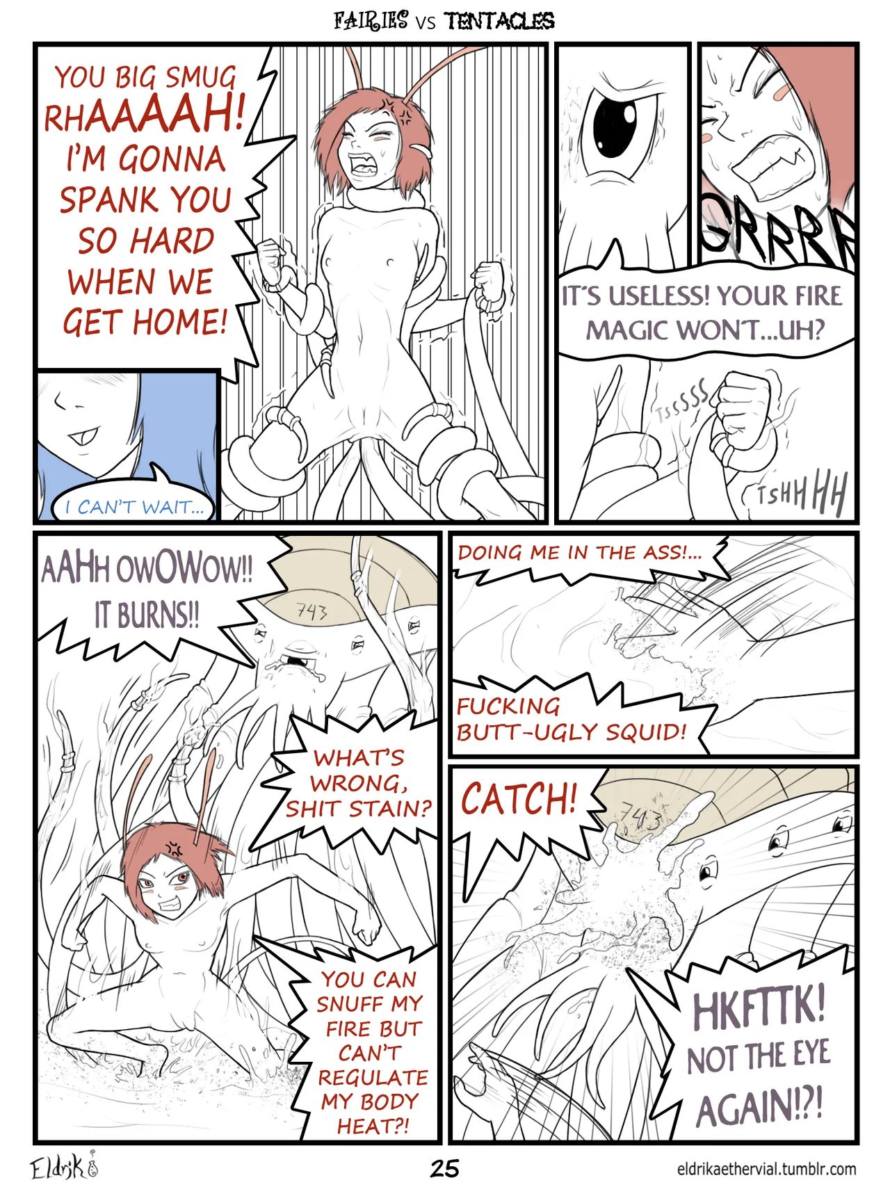 Fairies vs Tentacles (WIP) 28
