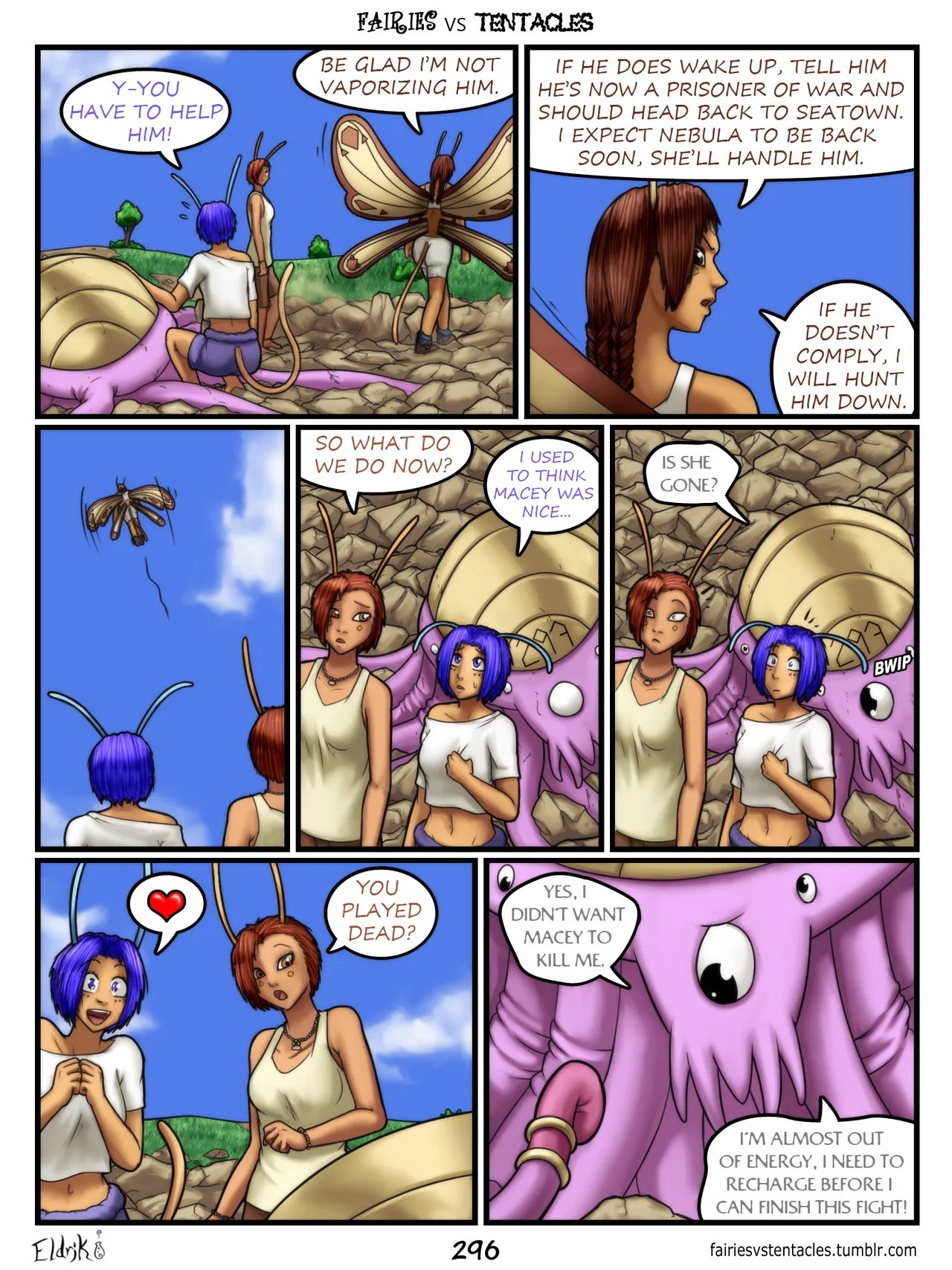 Fairies vs Tentacles (WIP) 299