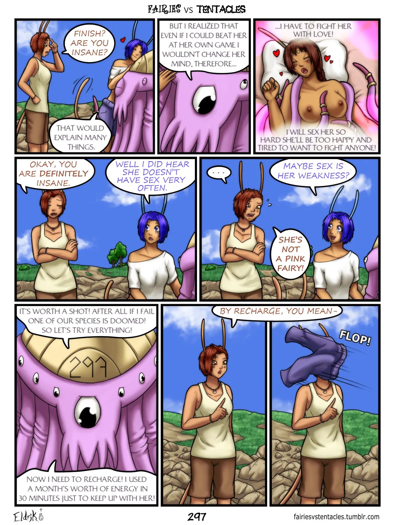 Fairies vs Tentacles (WIP) 300