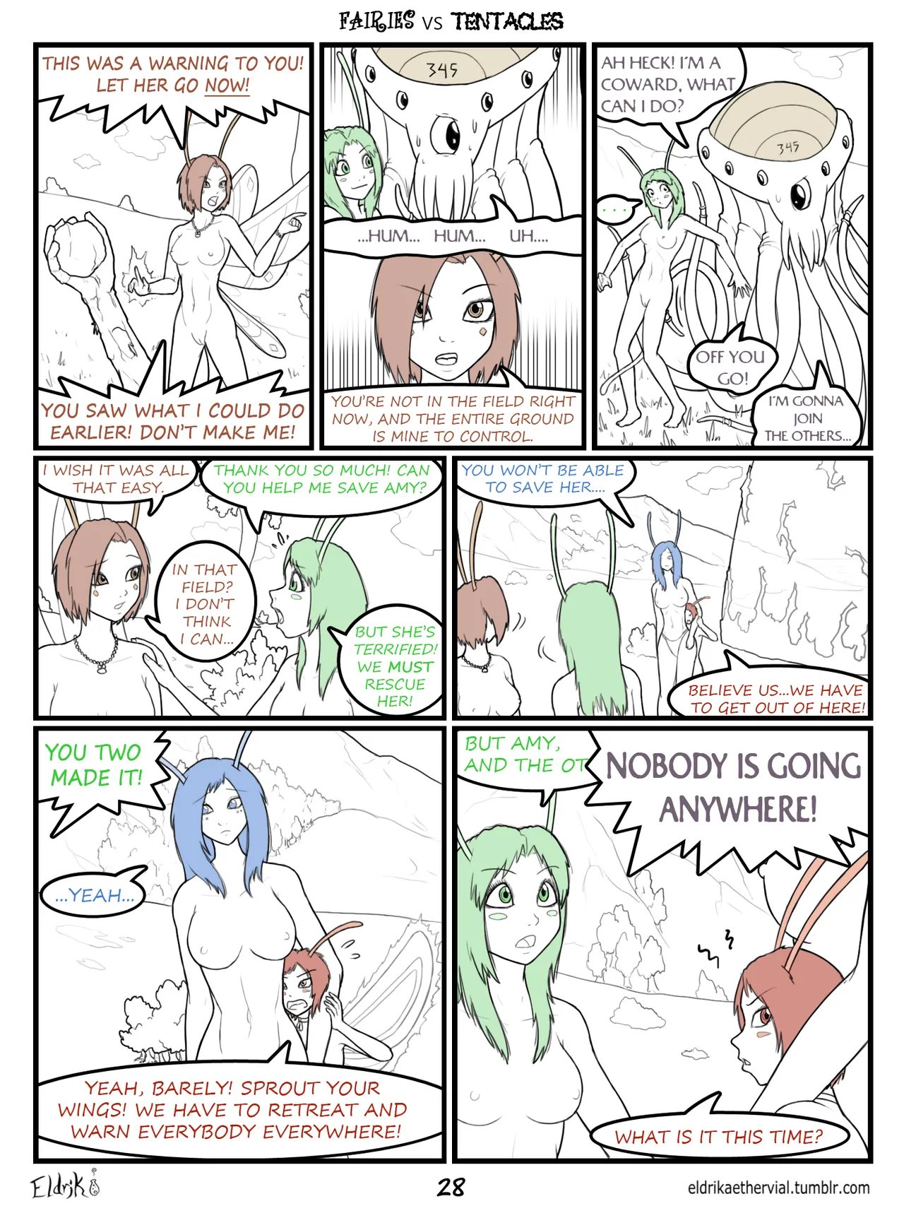 Fairies vs Tentacles (WIP) 31
