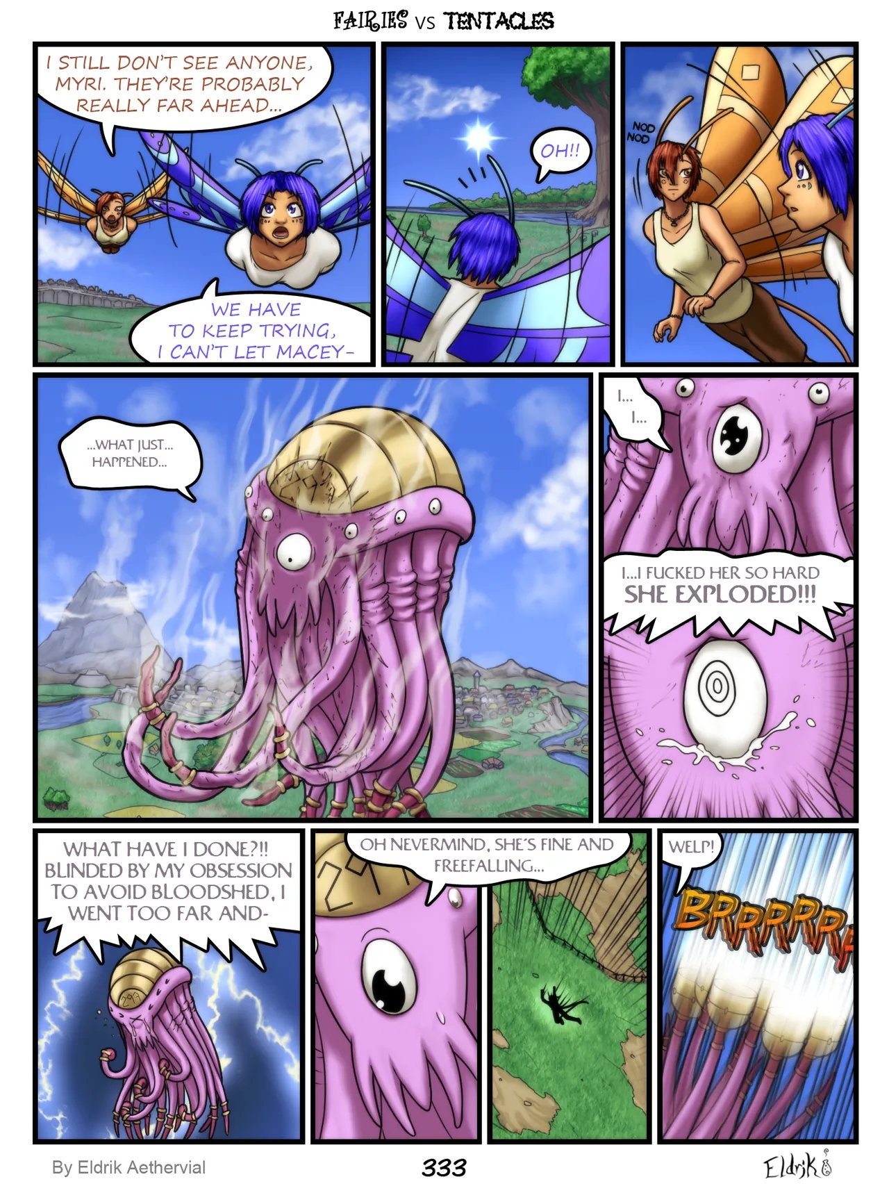 Fairies vs Tentacles (WIP) 336