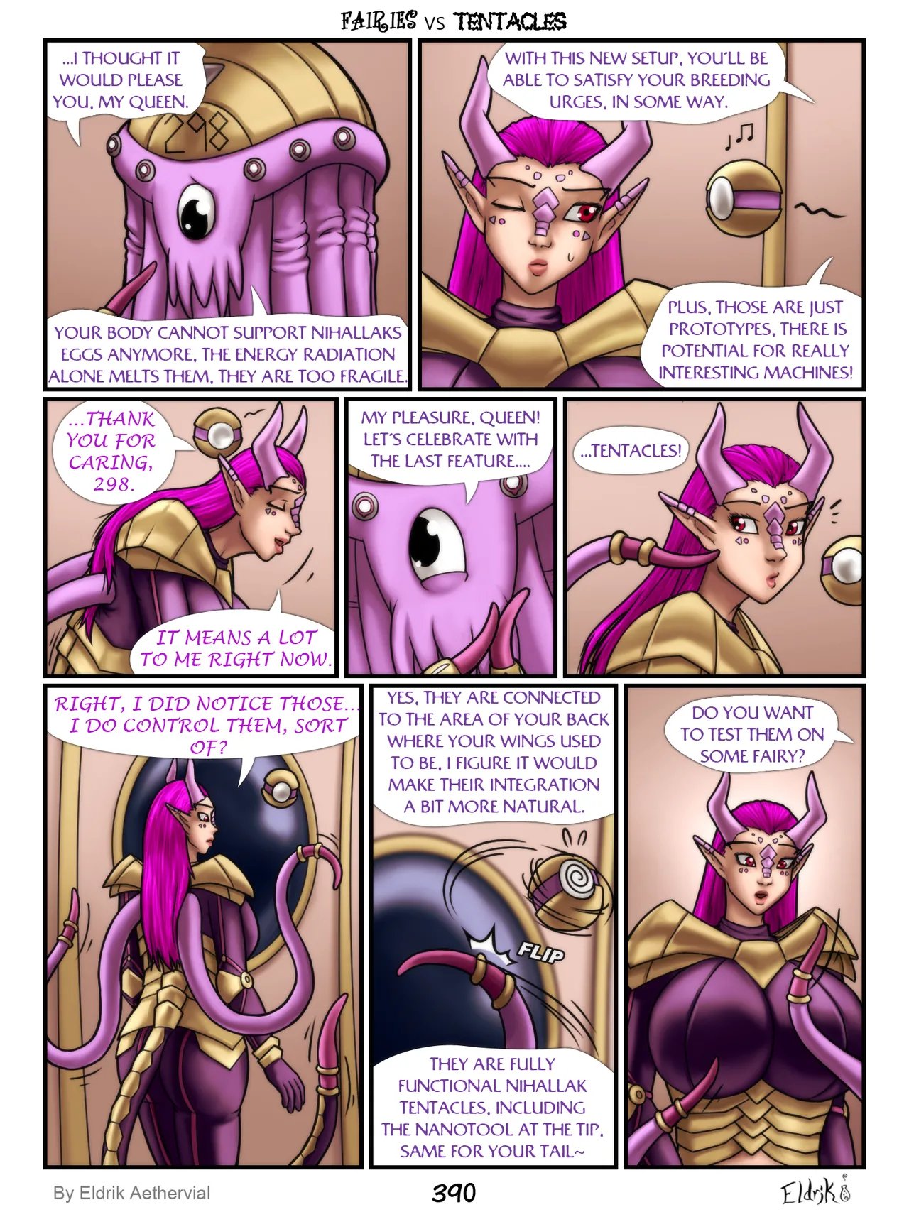 Fairies vs Tentacles (WIP) 393