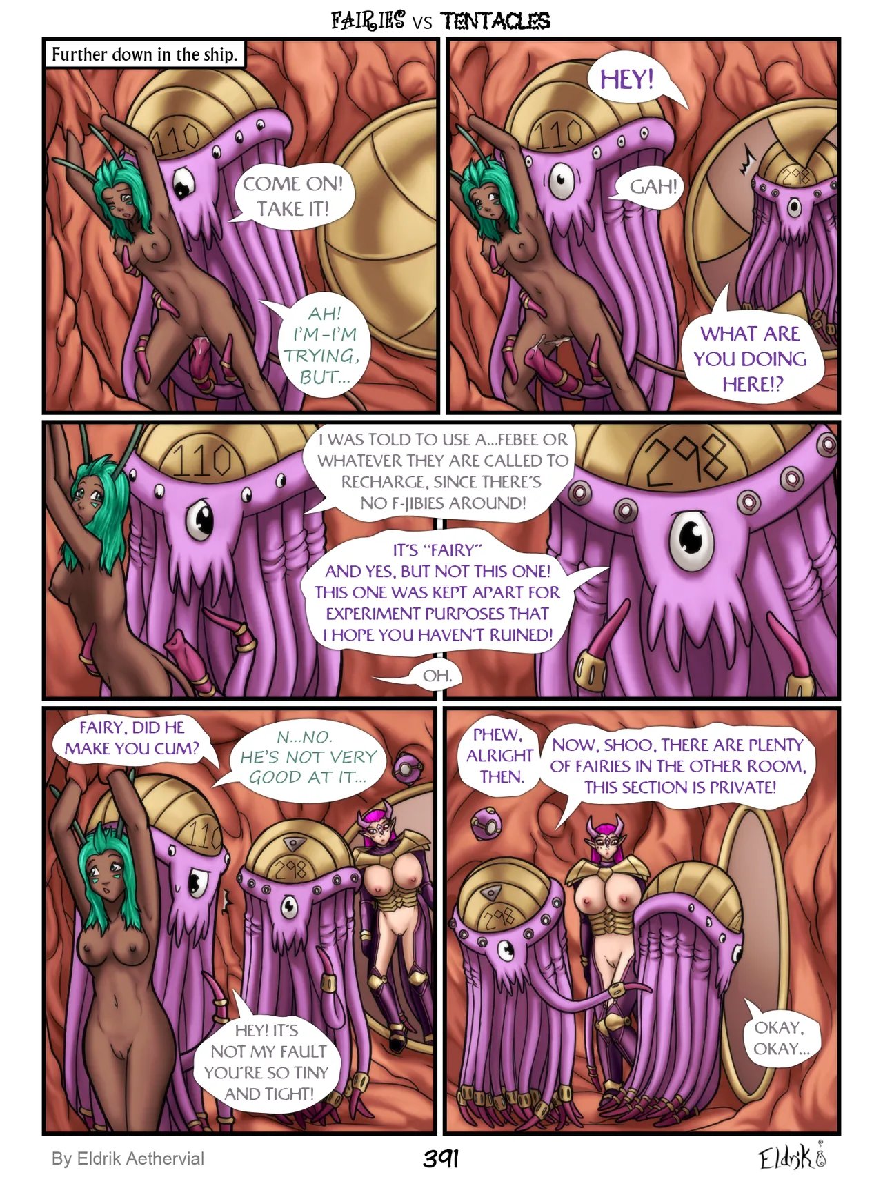 Fairies vs Tentacles (WIP) 394