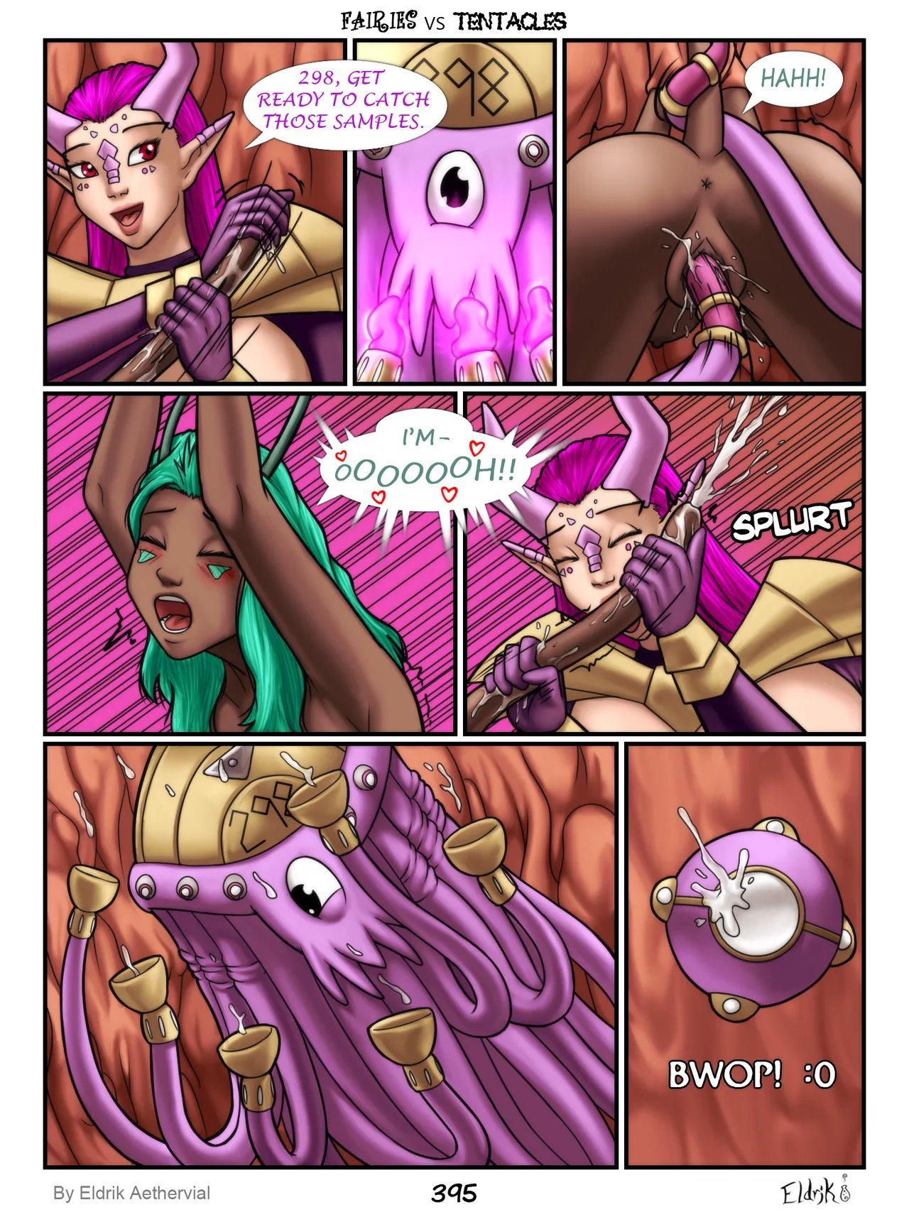 Fairies vs Tentacles (WIP) 398