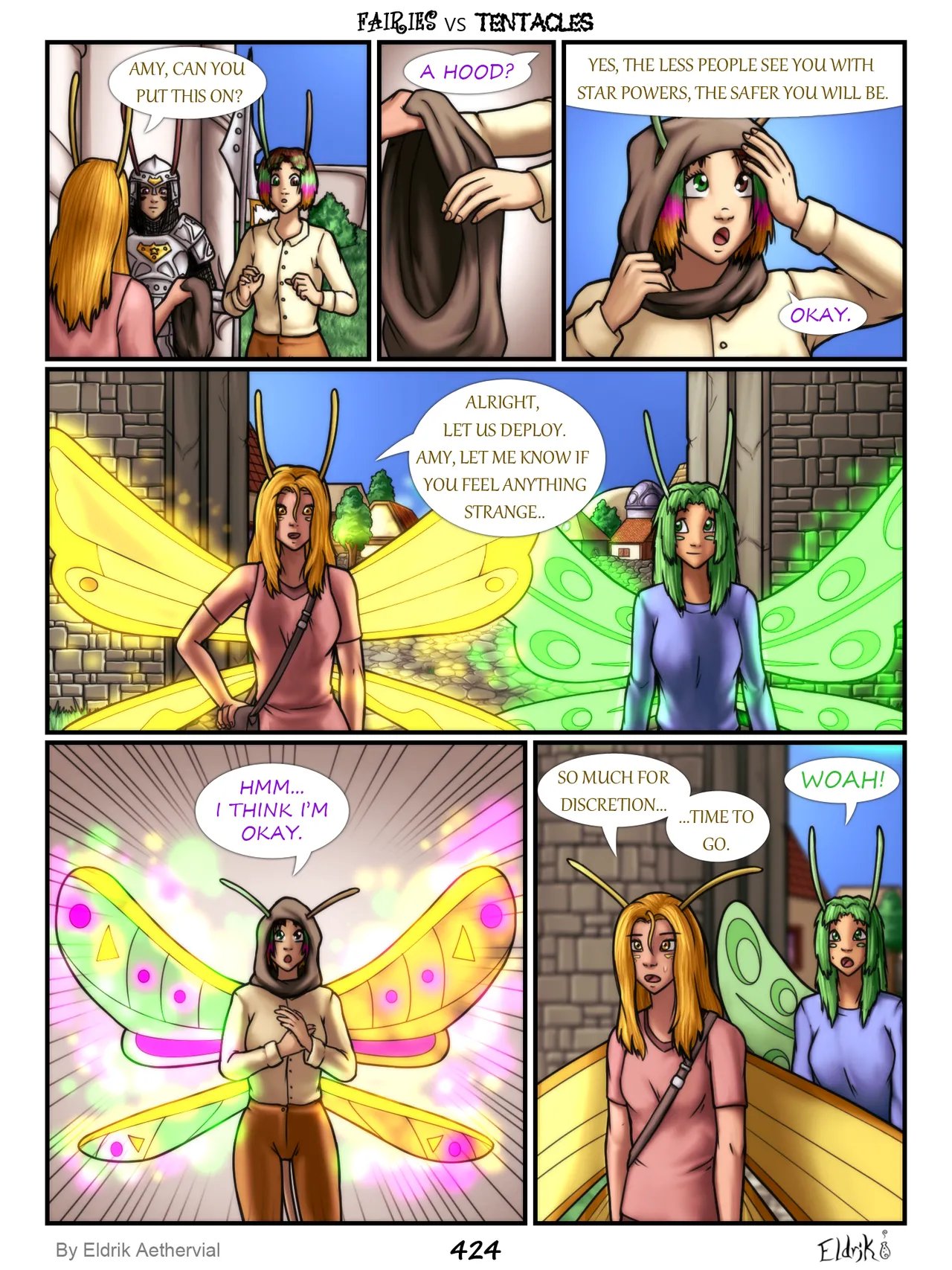 Fairies vs Tentacles (WIP) 427
