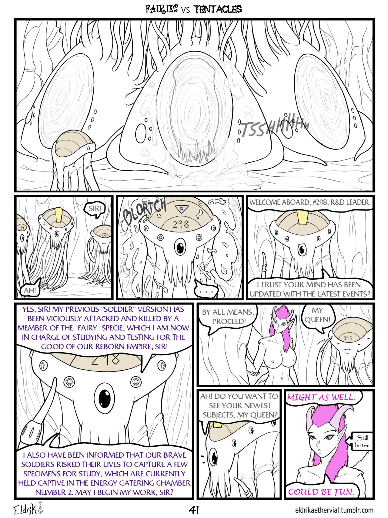 Fairies vs Tentacles (WIP) 44