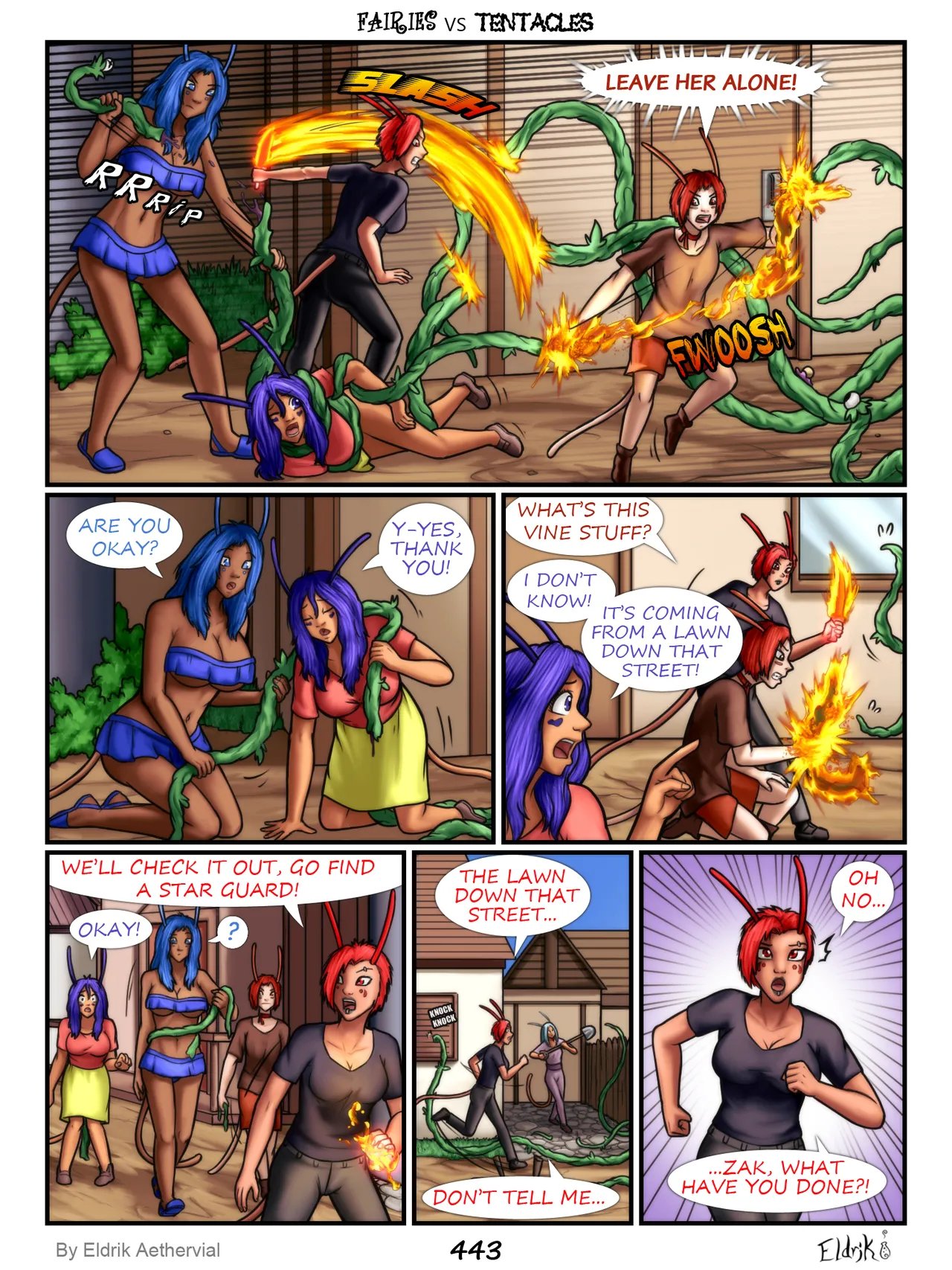 Fairies vs Tentacles (WIP) 446