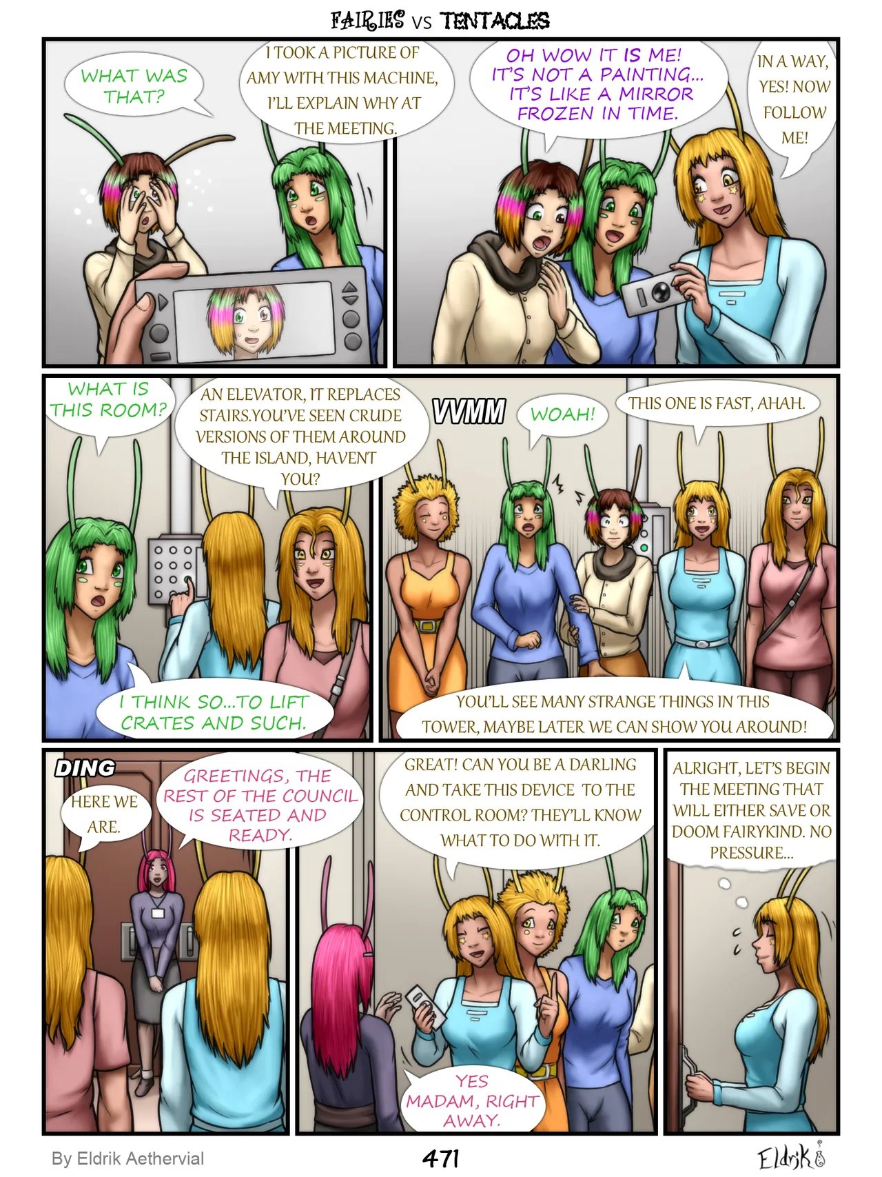 Fairies vs Tentacles (WIP) 474