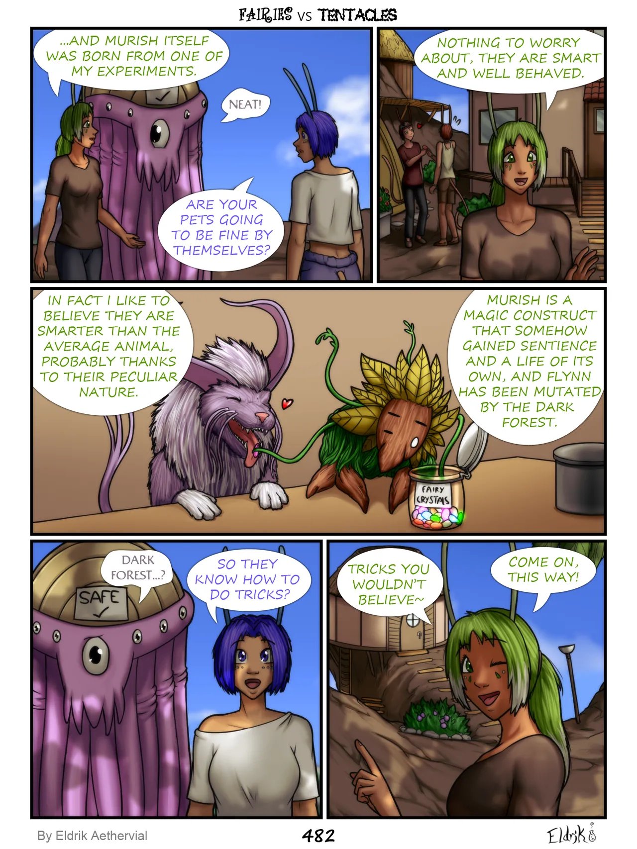 Fairies vs Tentacles (WIP) 485