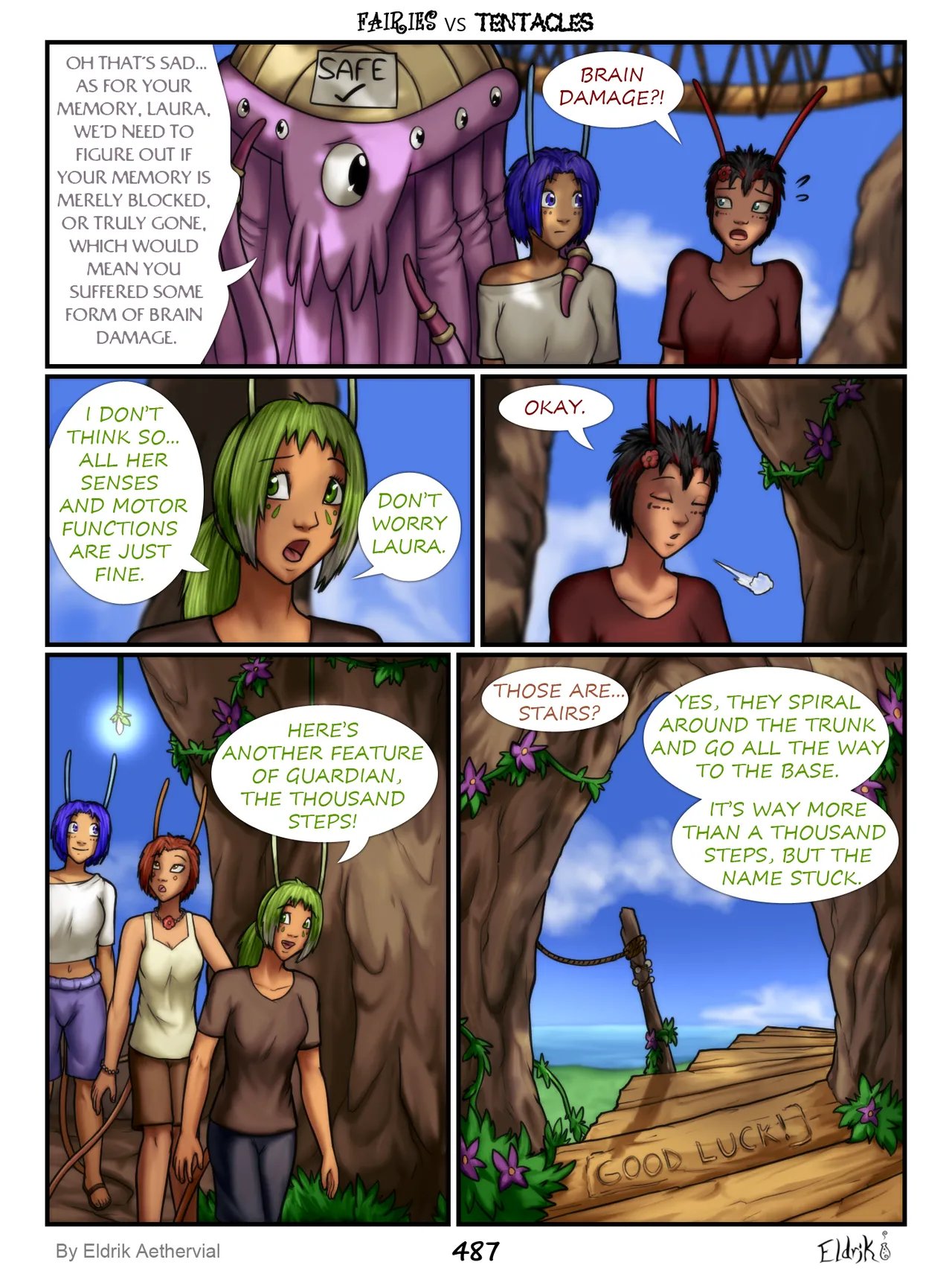 Fairies vs Tentacles (WIP) 490