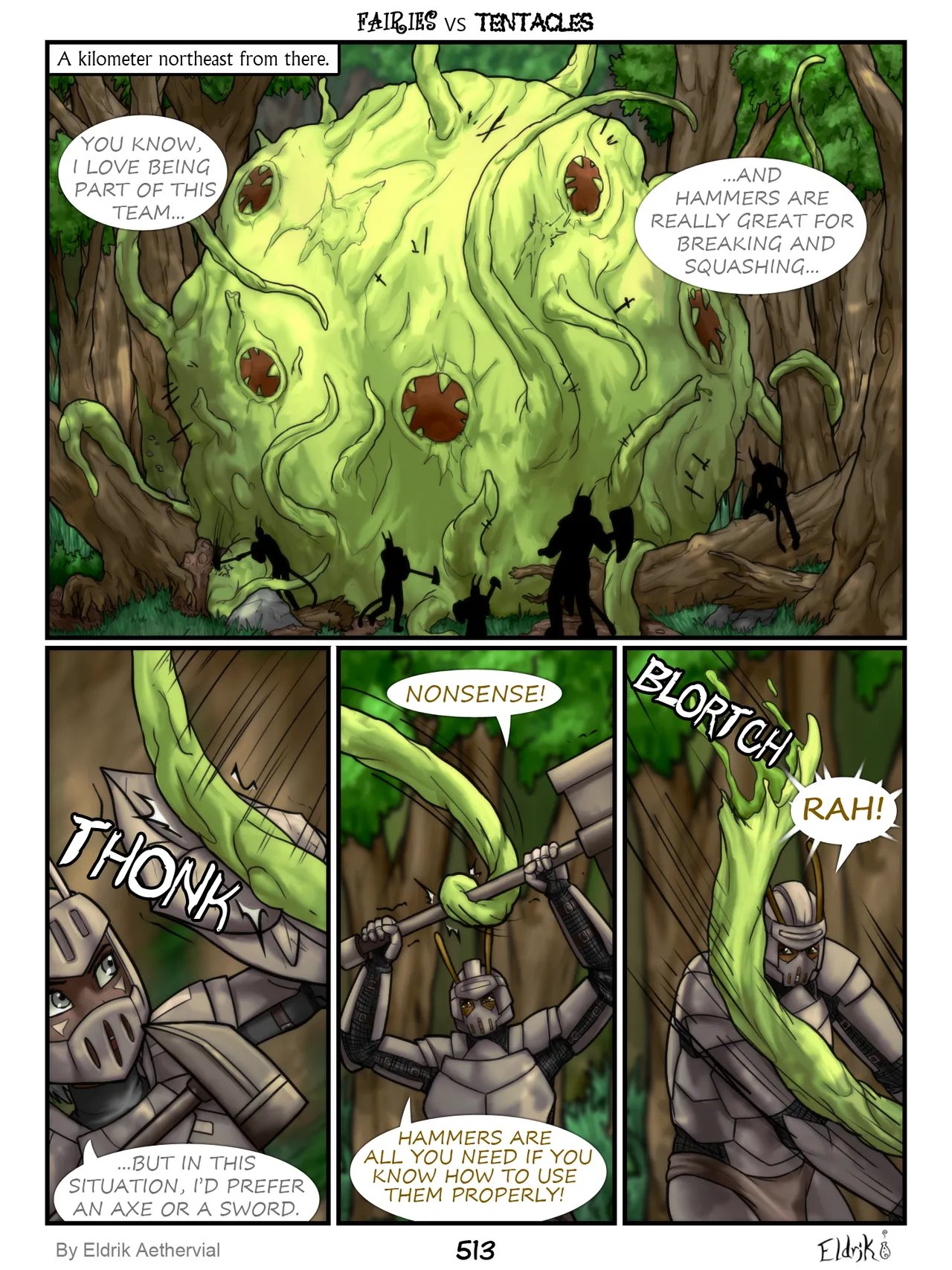 Fairies vs Tentacles (WIP) 516
