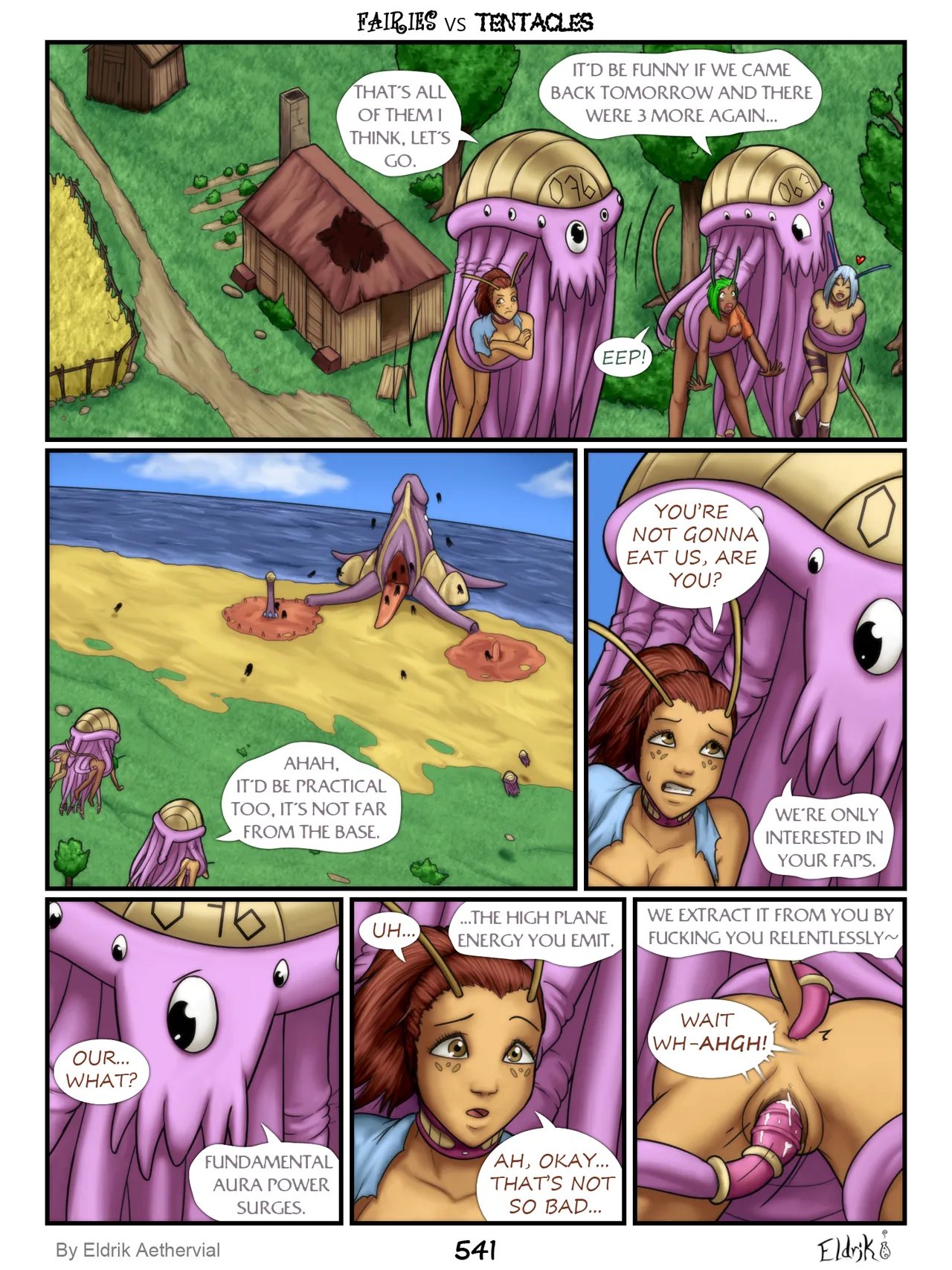 Fairies vs Tentacles (WIP) 544