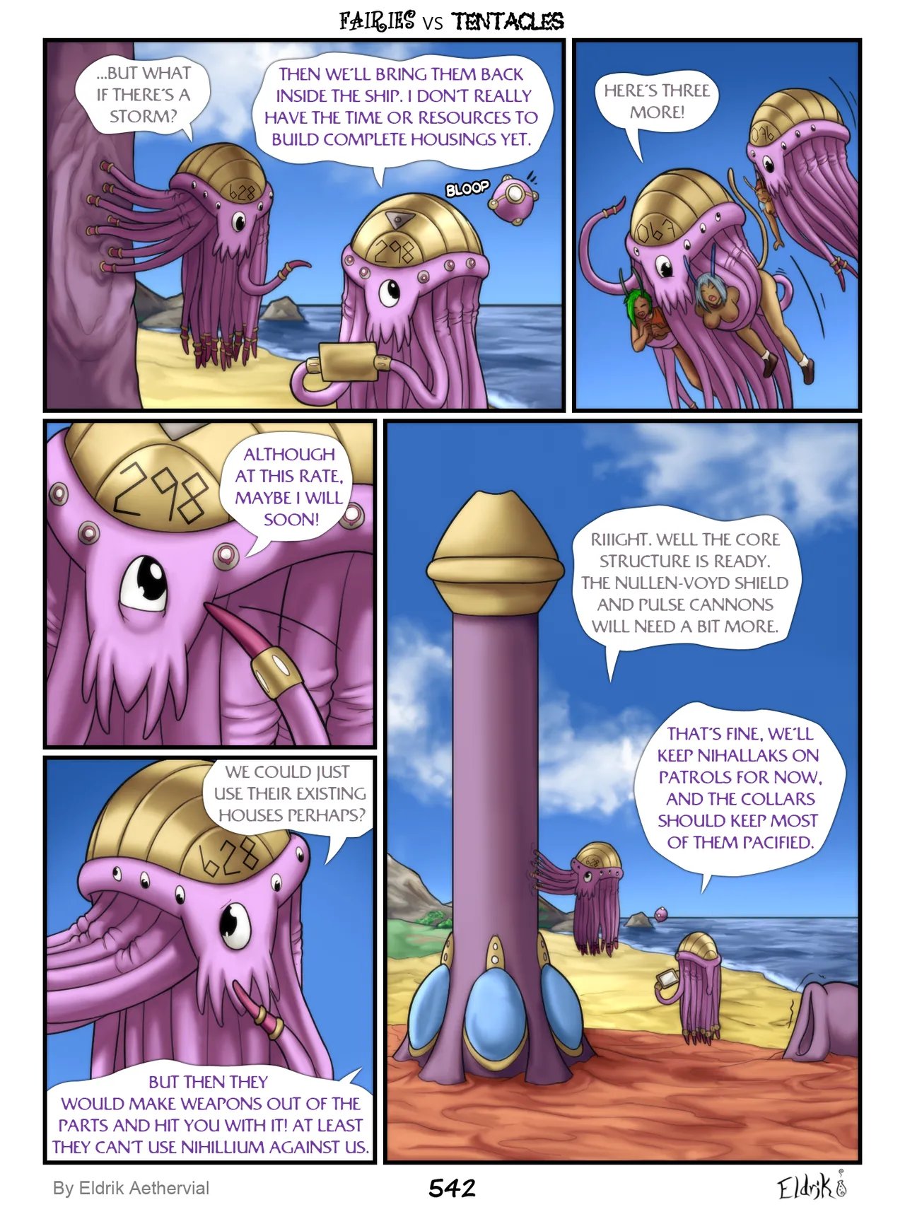 Fairies vs Tentacles (WIP) 545