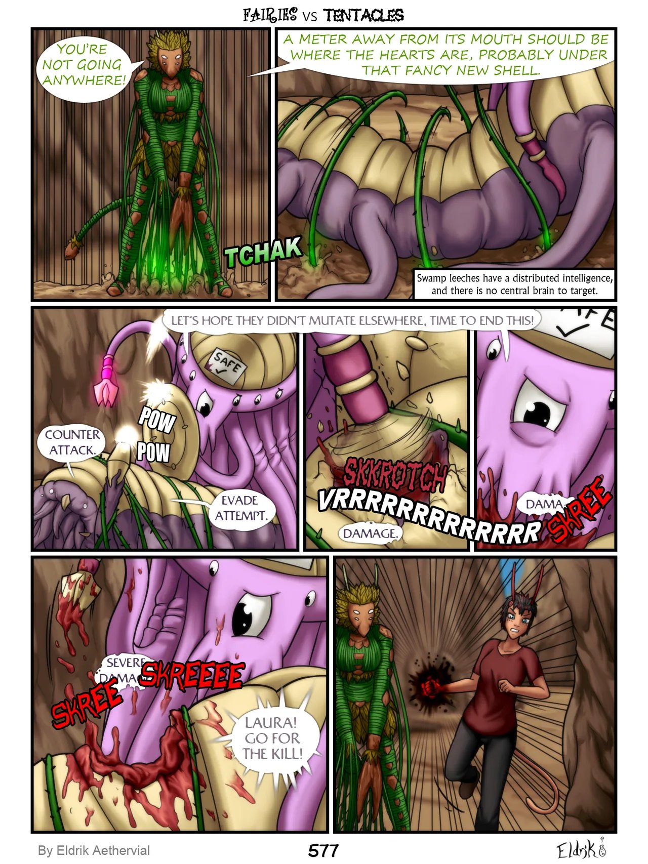 Fairies vs Tentacles (WIP) 580