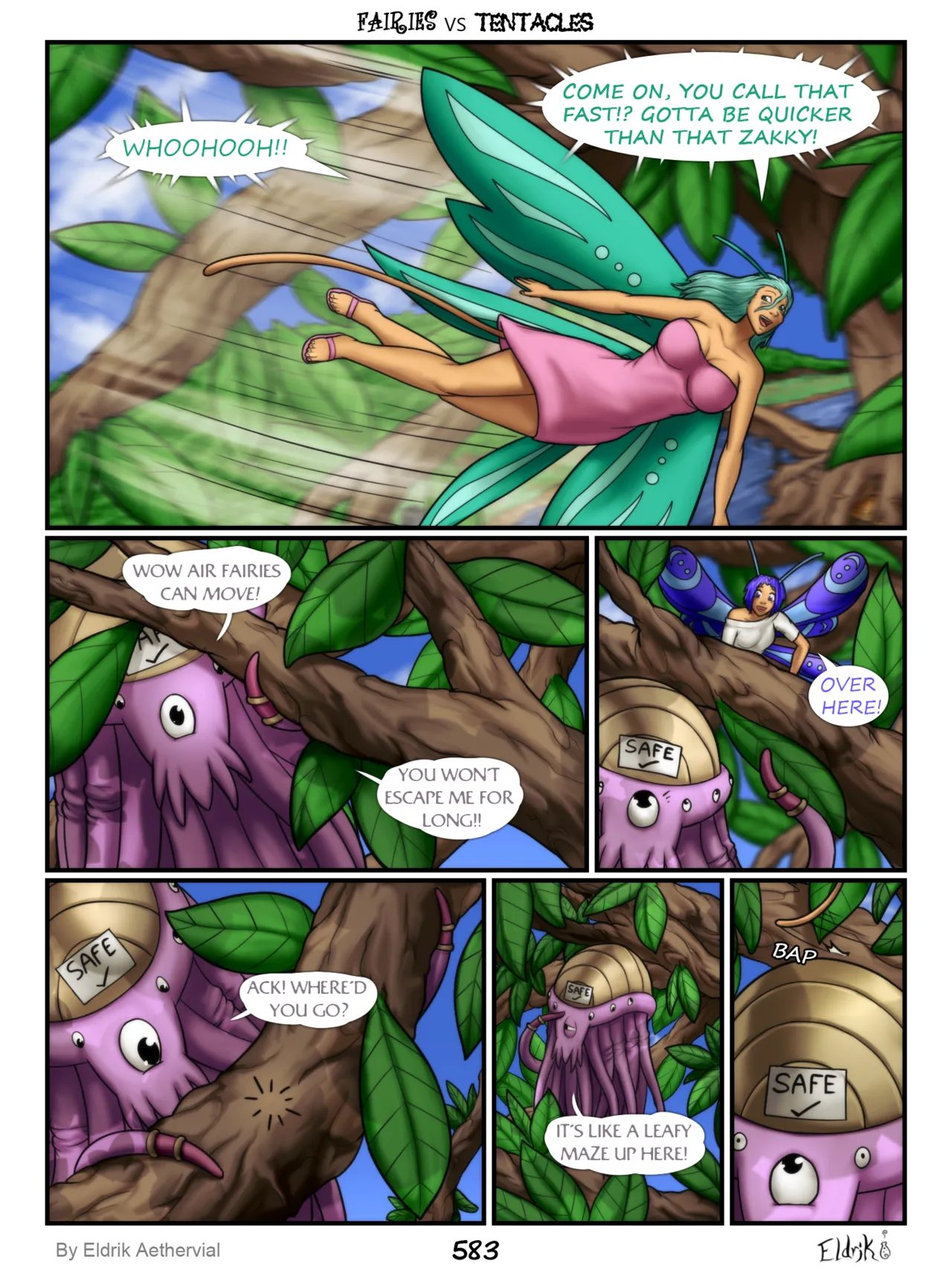 Fairies vs Tentacles (WIP) 586