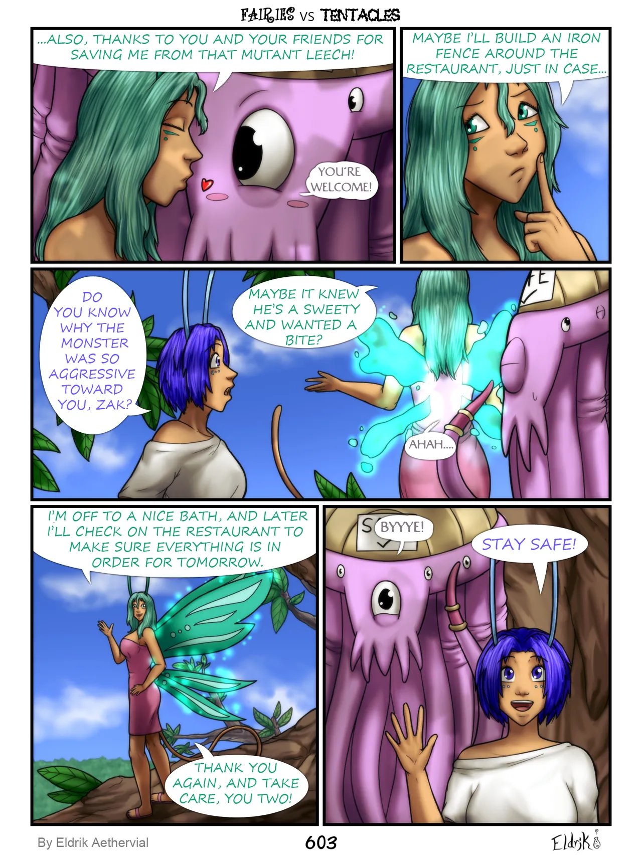 Fairies vs Tentacles (WIP) 606