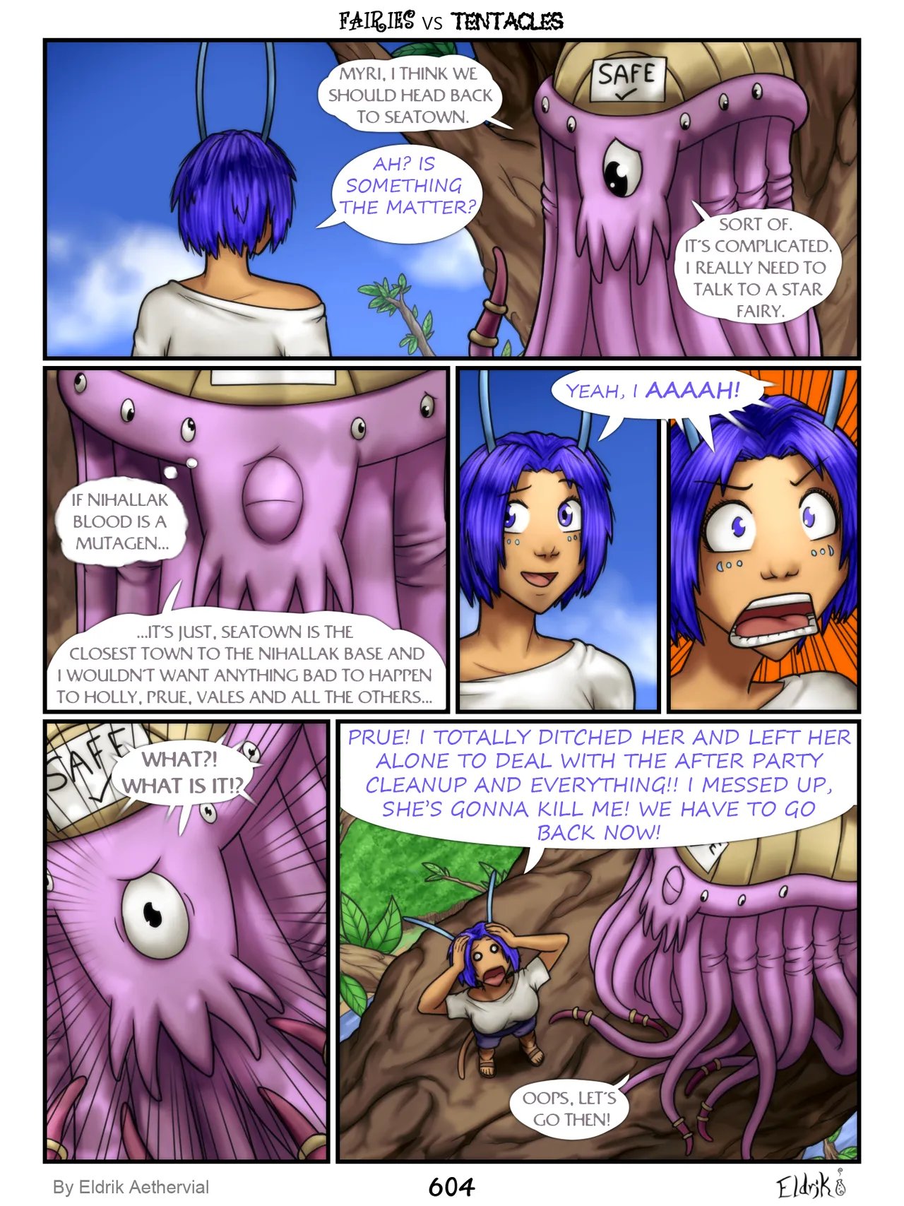 Fairies vs Tentacles (WIP) 607
