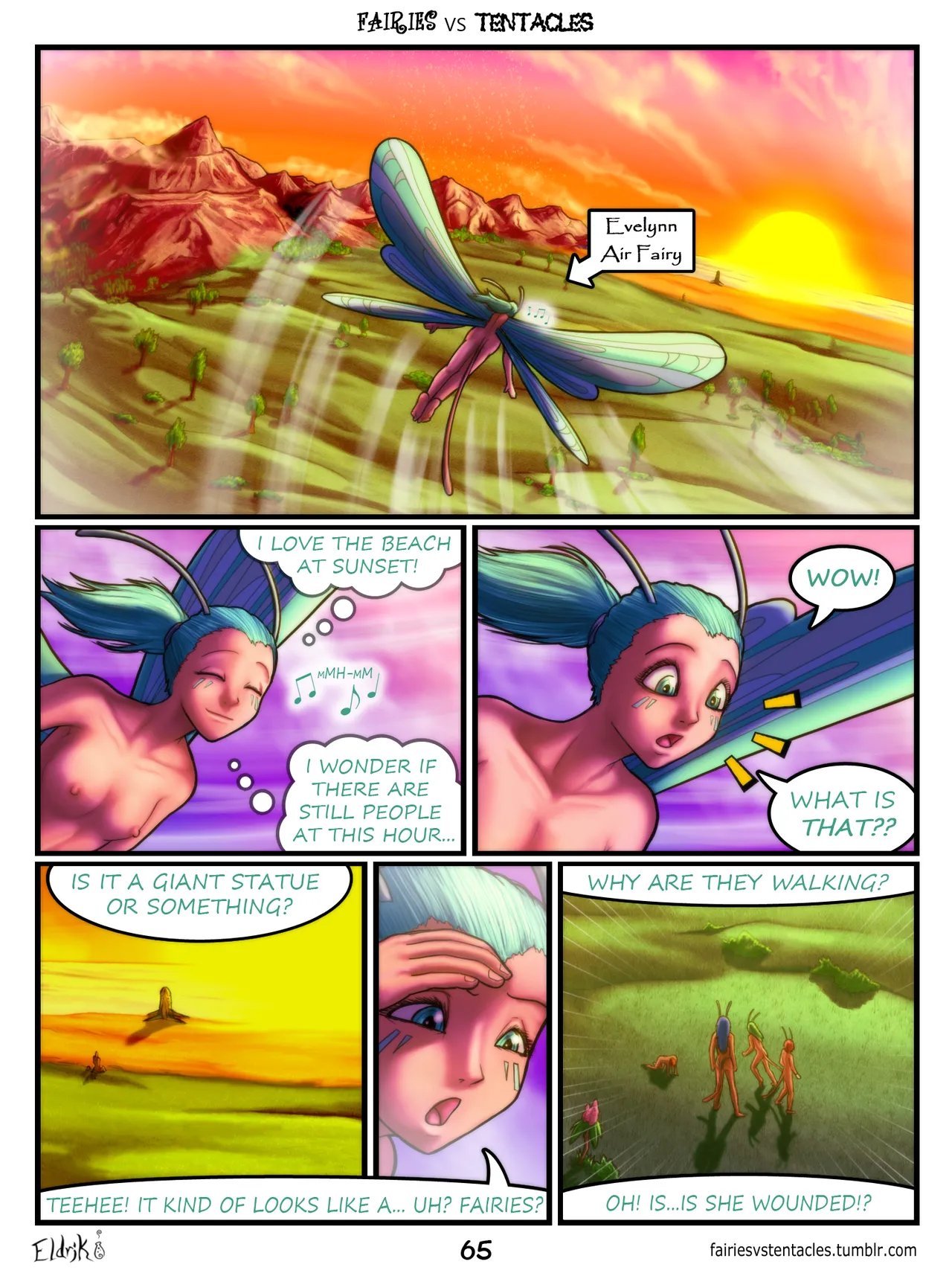Fairies vs Tentacles (WIP) 68