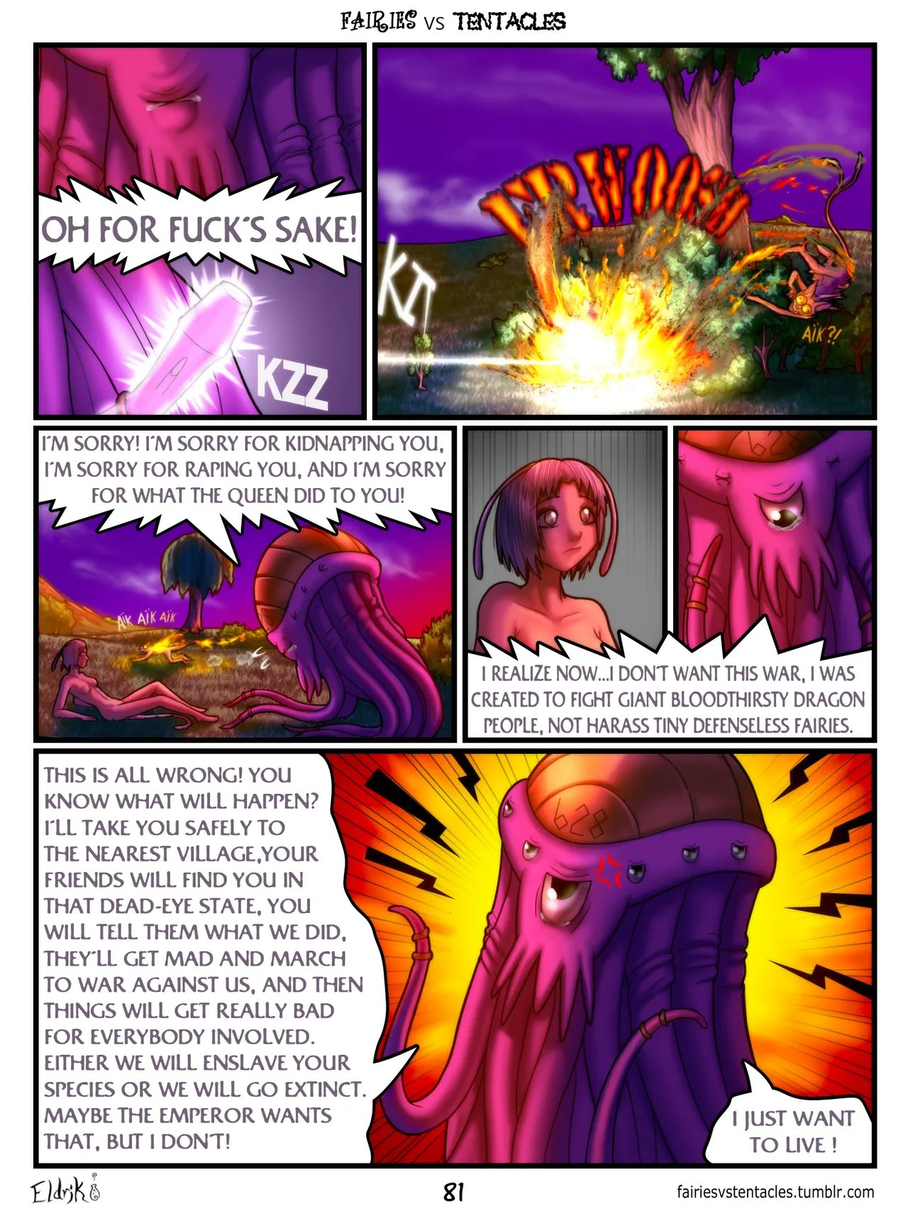 Fairies vs Tentacles (WIP) 84