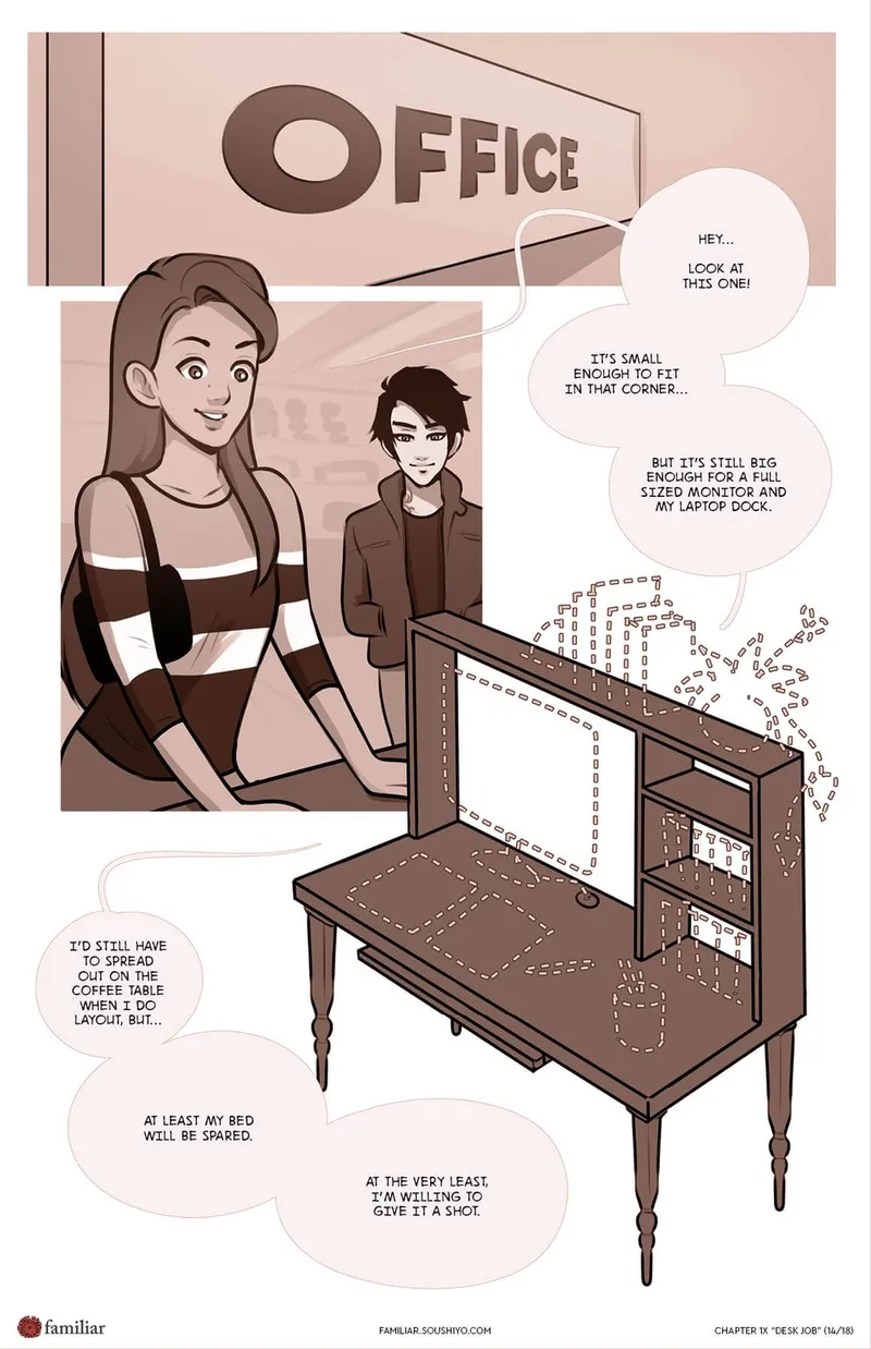 Familiar 7.5 – Desk Job 15