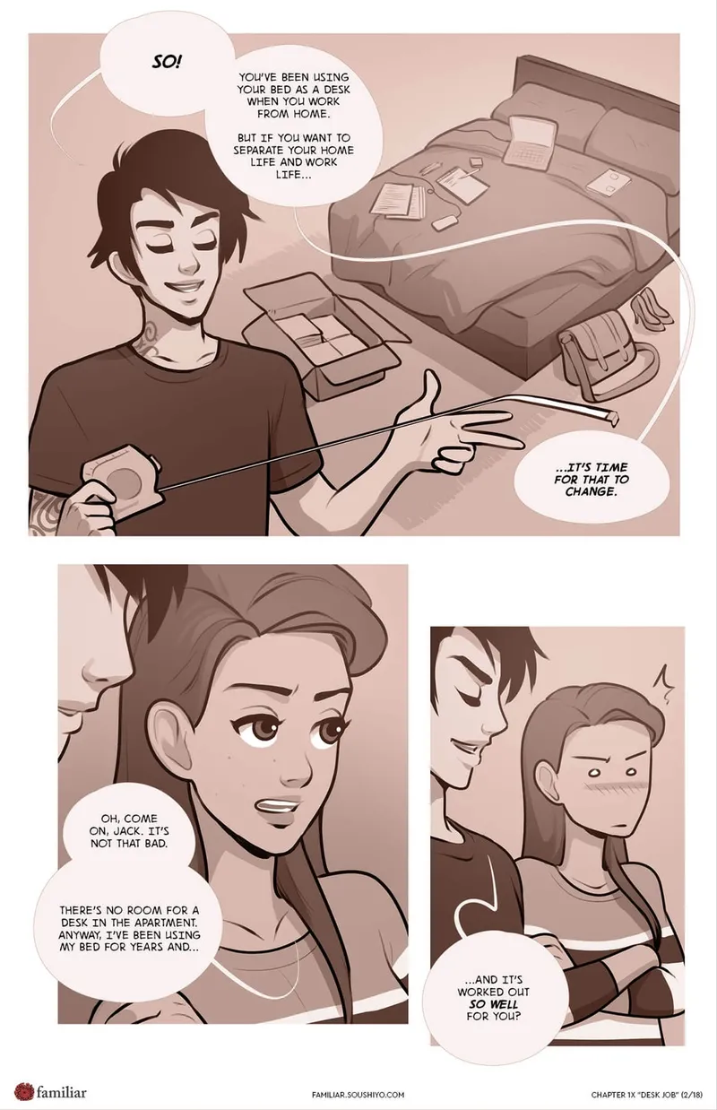 Familiar 7.5 – Desk Job 3