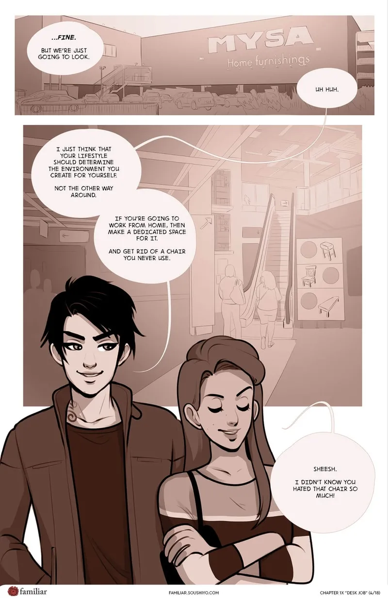 Familiar 7.5 – Desk Job 5