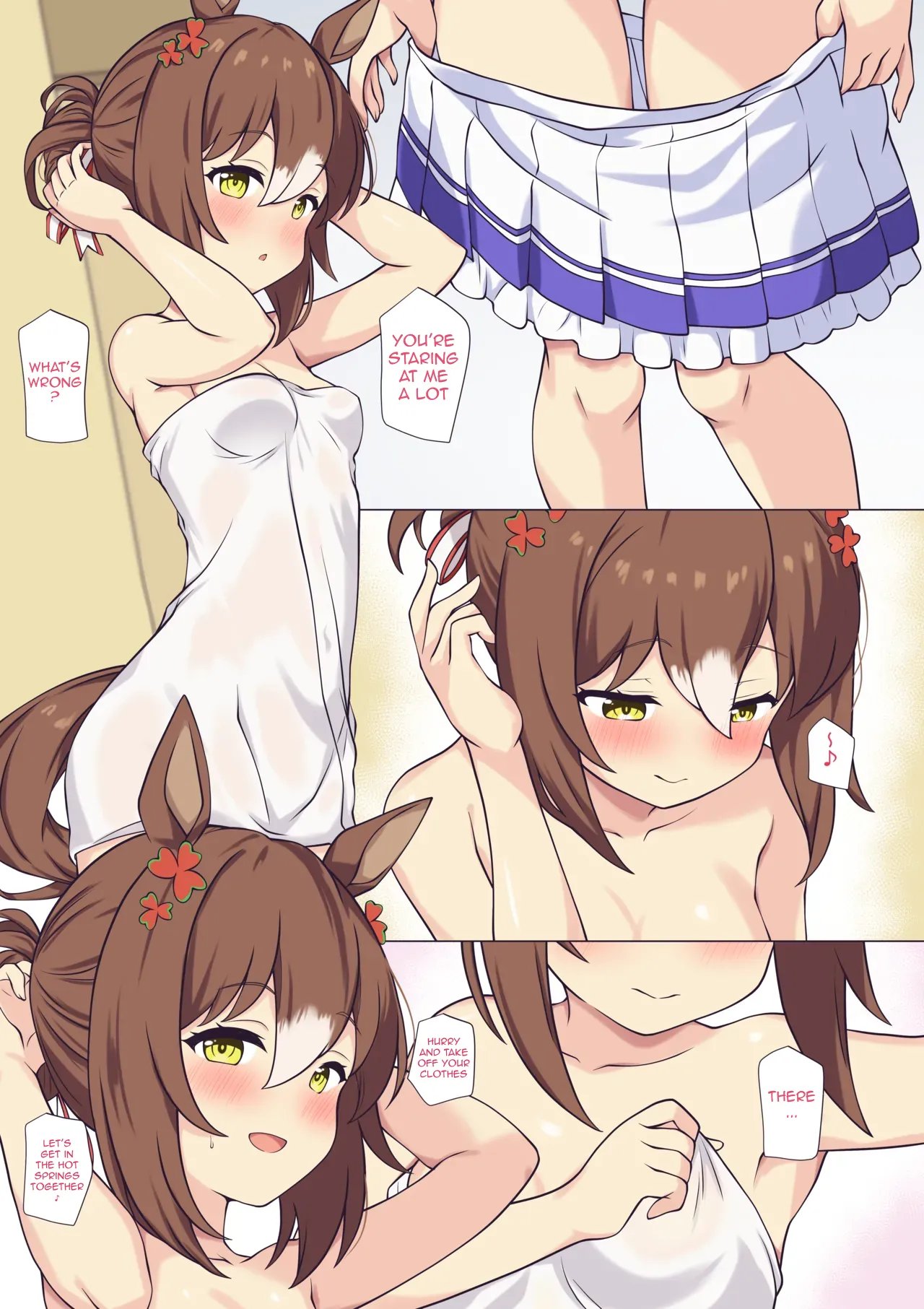 [Feeri] Fine no Onsen Gohoushi♡ | Fine's Hot Spring Service♡ (Uma Musume Pretty Derby) 2