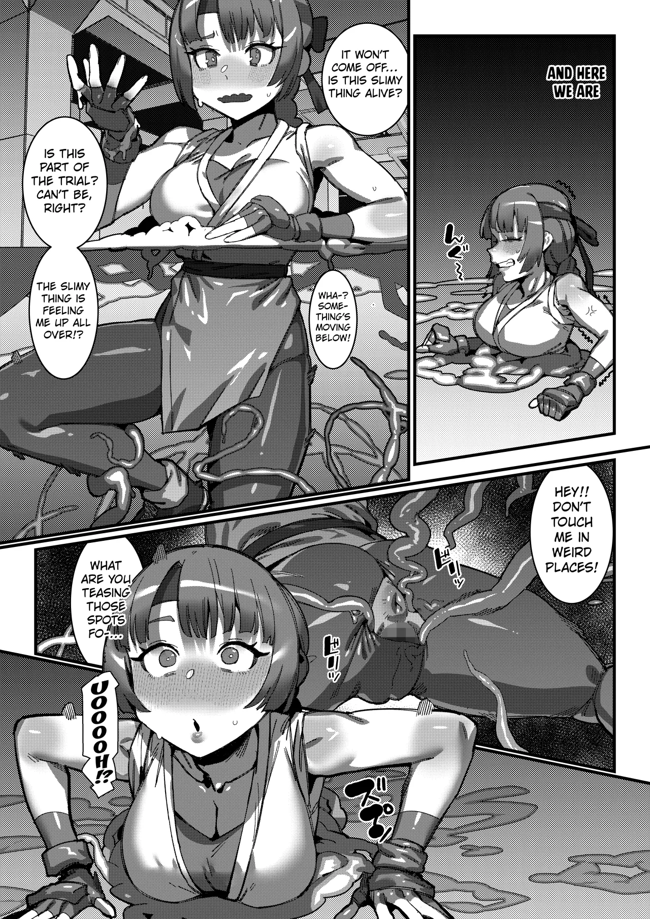 Female Fighters are Transformed by the Tentacles 3
