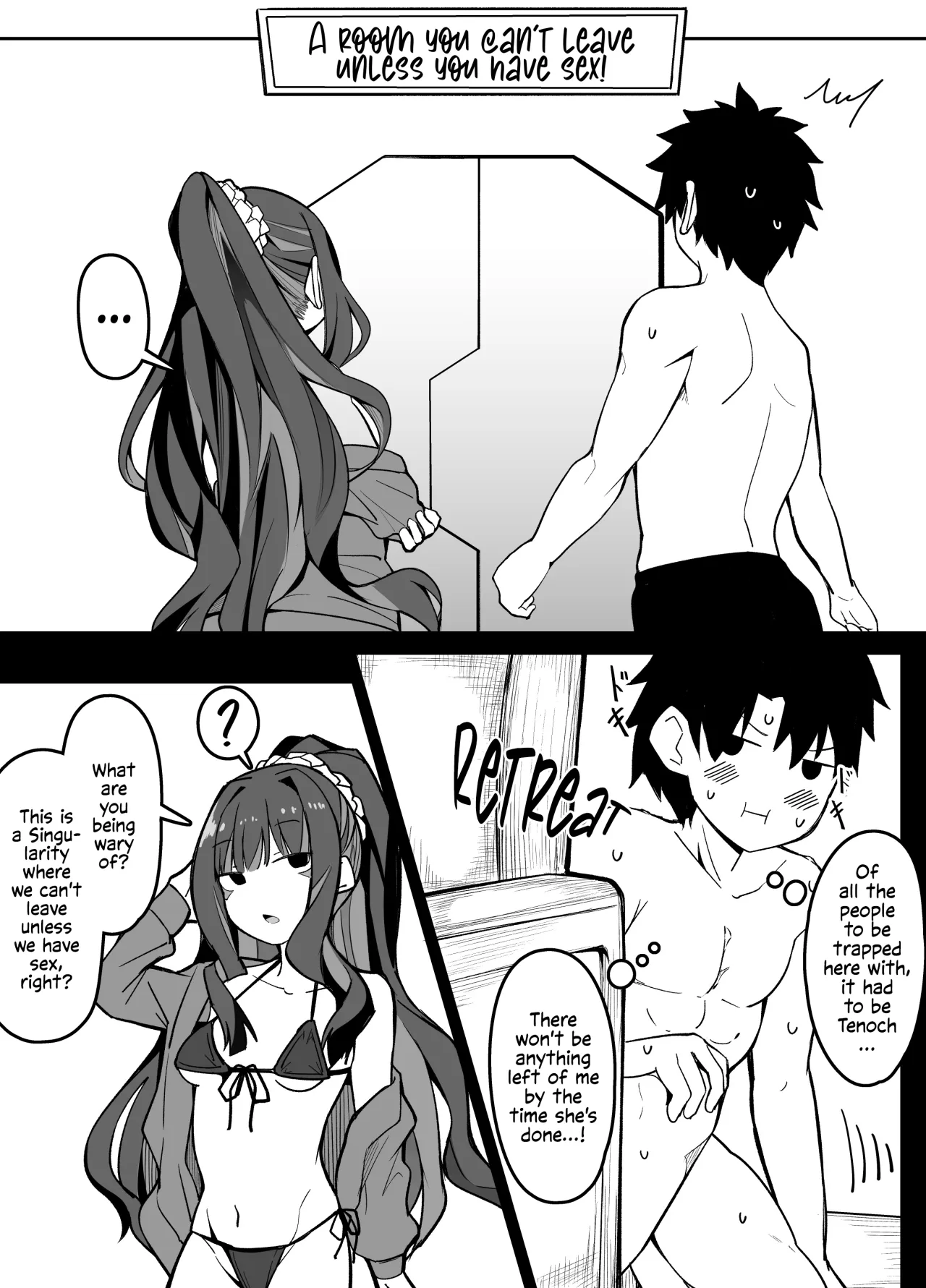 FGO Sex Shinai to Derarenai Heya Aru Aru 1