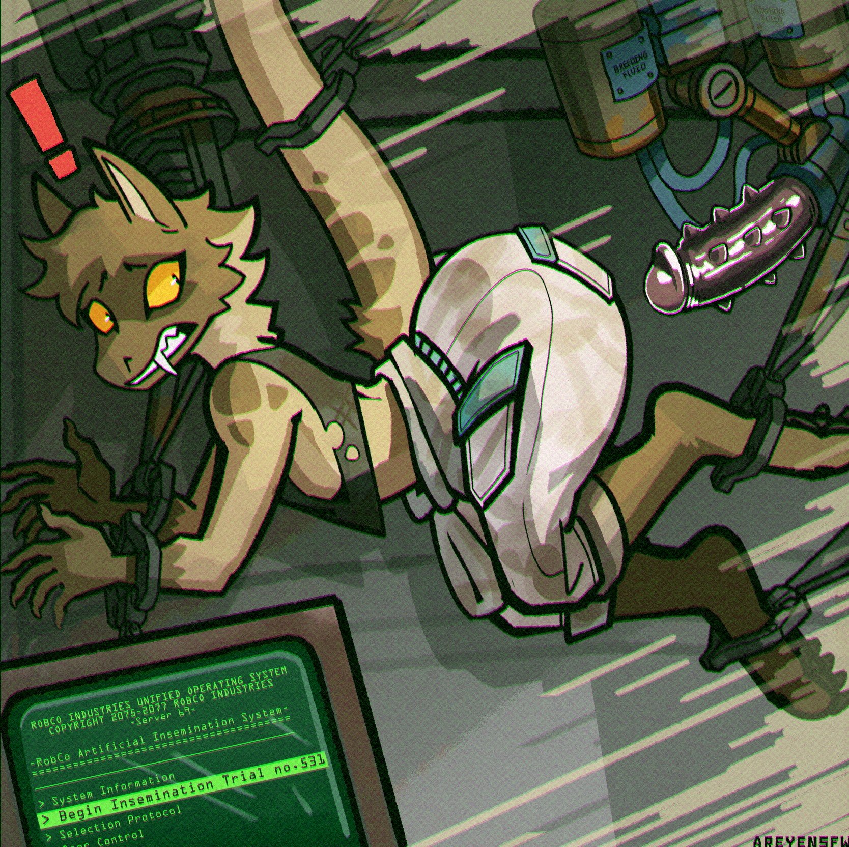 Filling him up Fallout Style 3