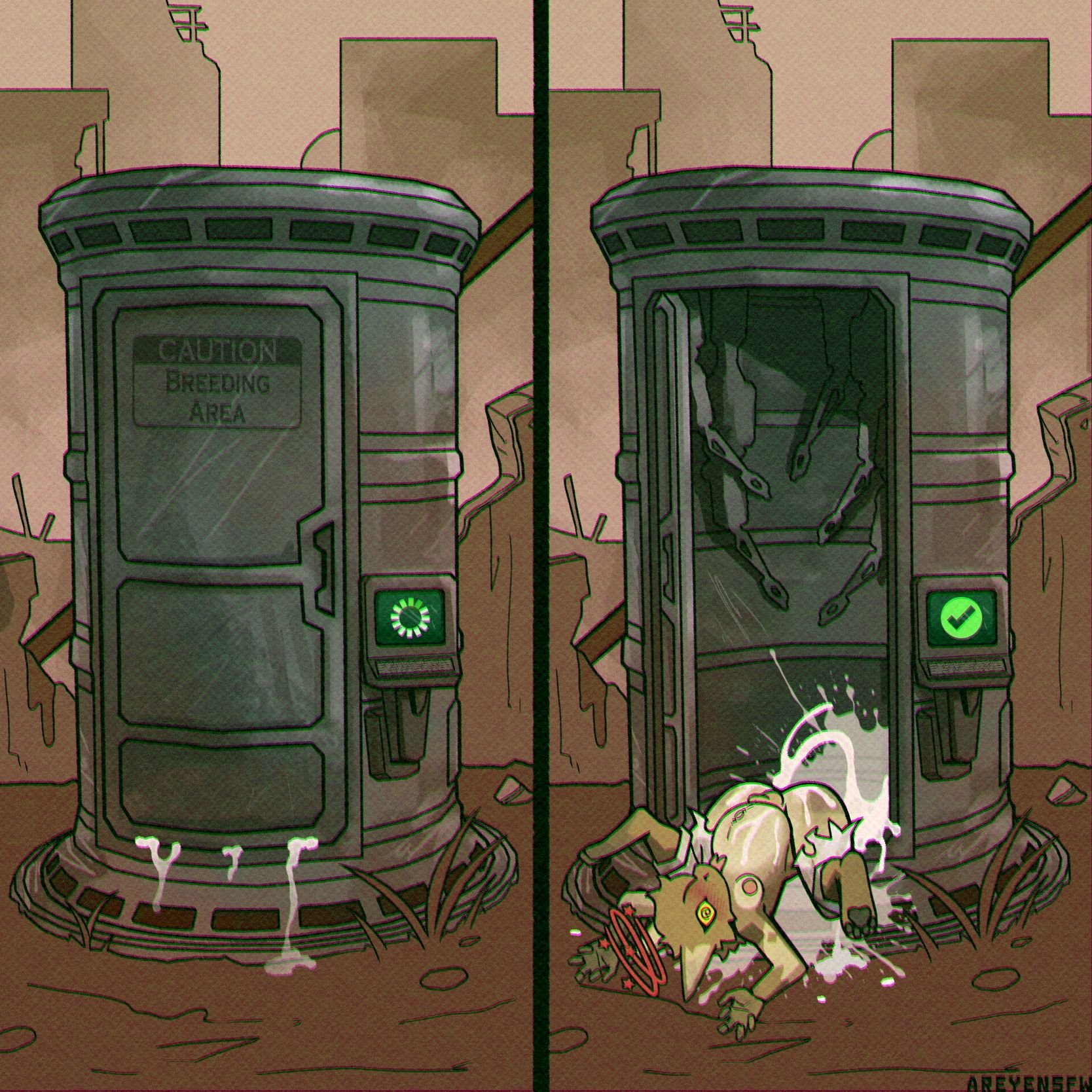 Filling him up Fallout Style 6
