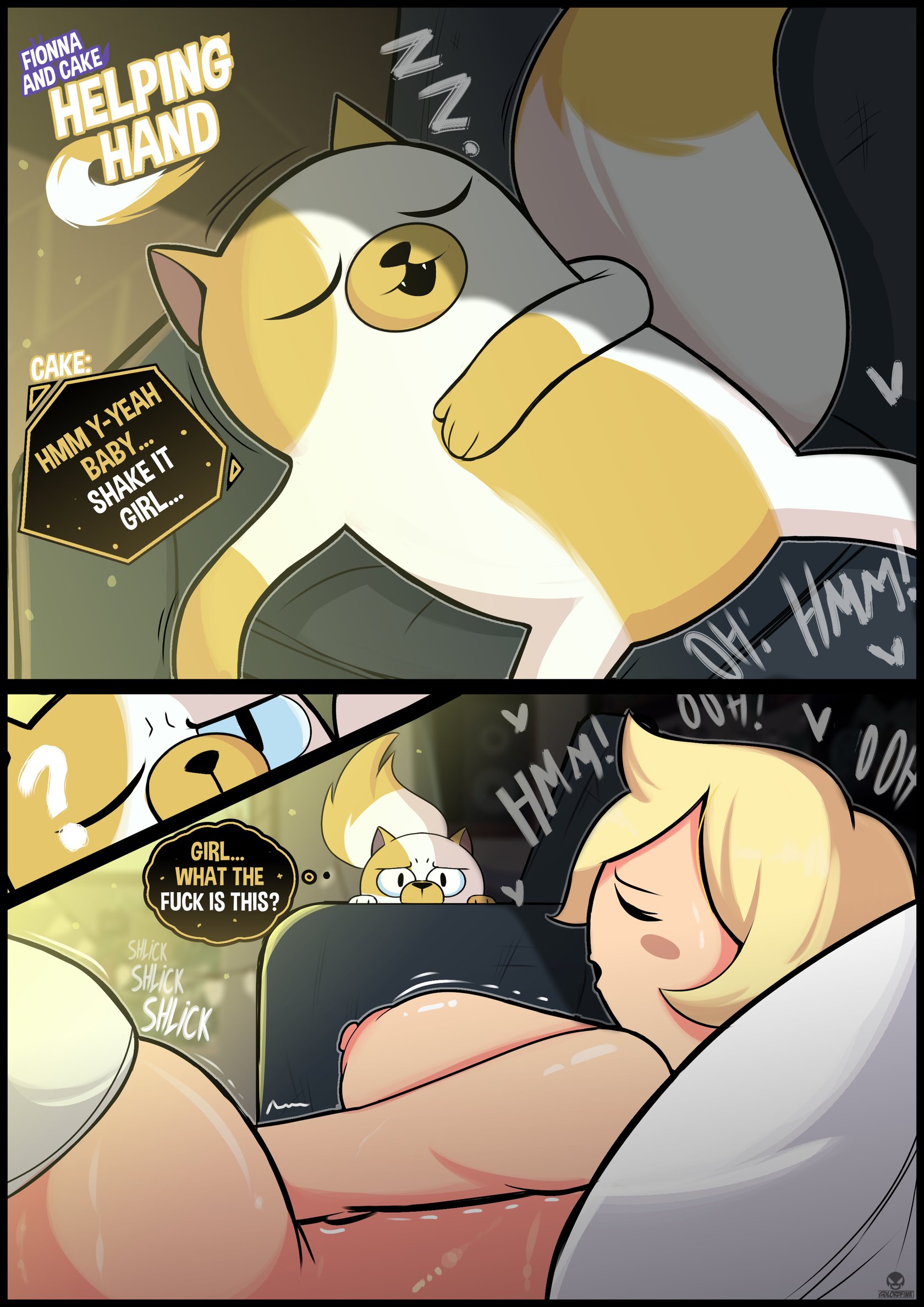 Fionna and Cake in Helping Hand 1