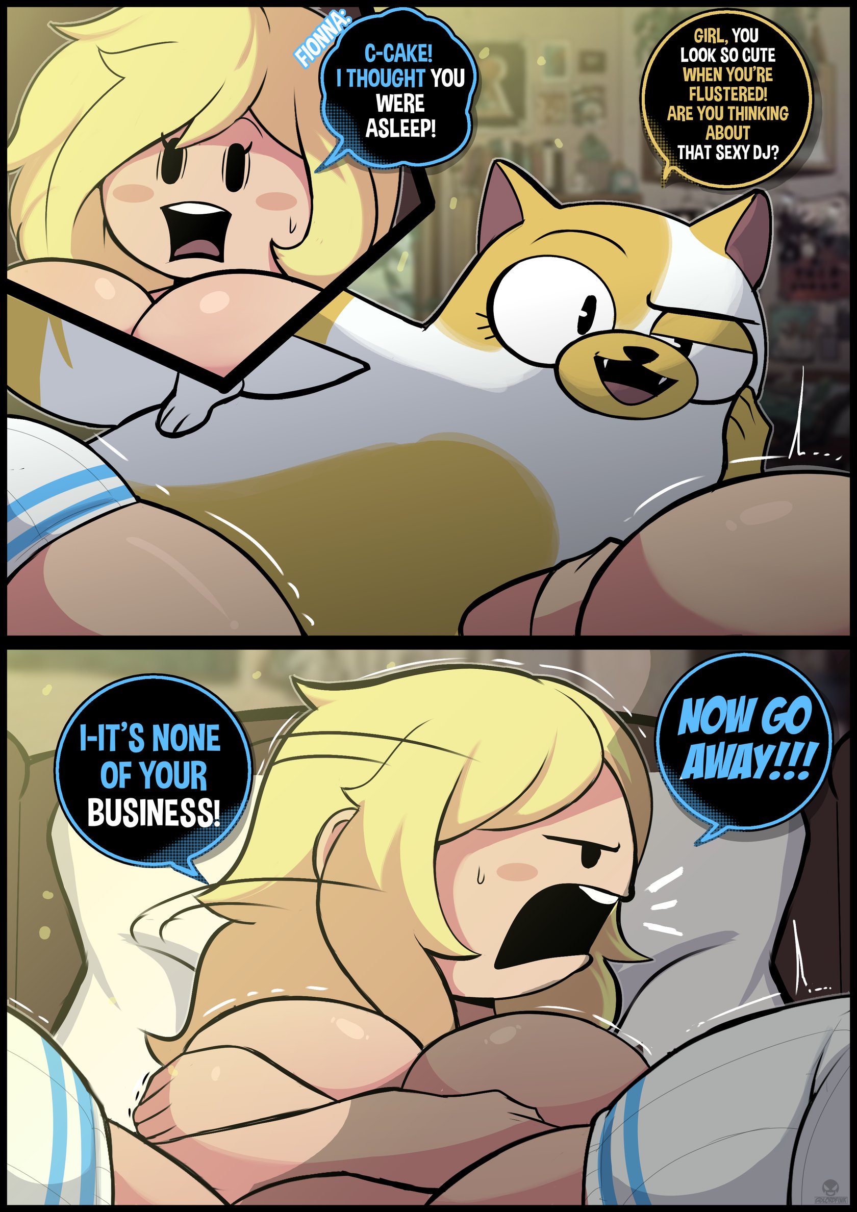 Fionna and Cake in Helping Hand 3