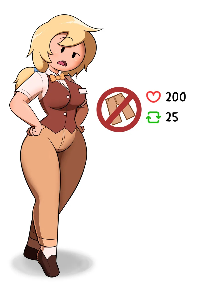 Fionna's Strip Game 1