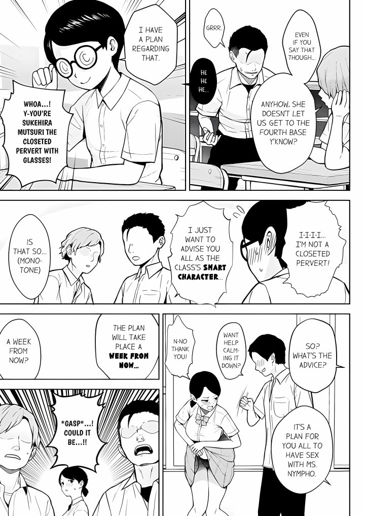 First Year Squid Class’s Nymphomaniac Teacher 3