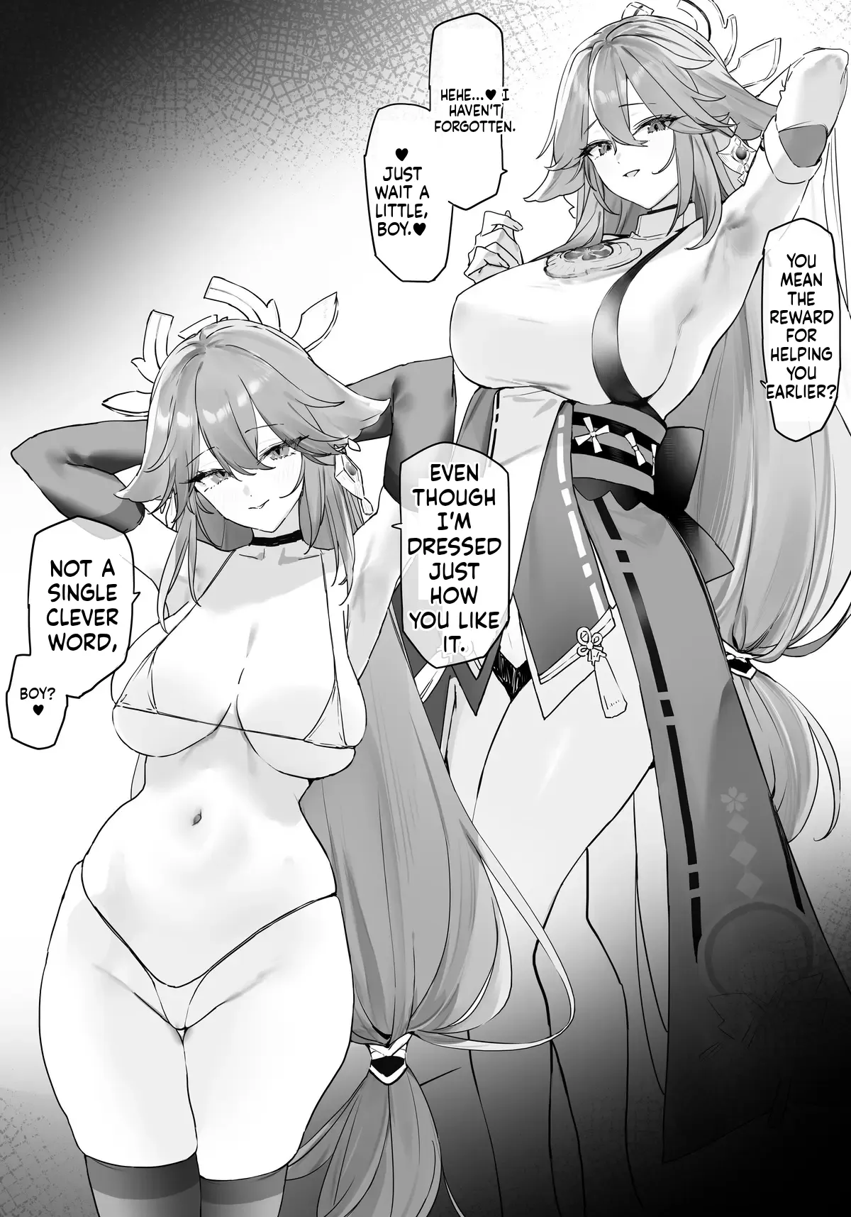 Flirting with Yae Miko 1