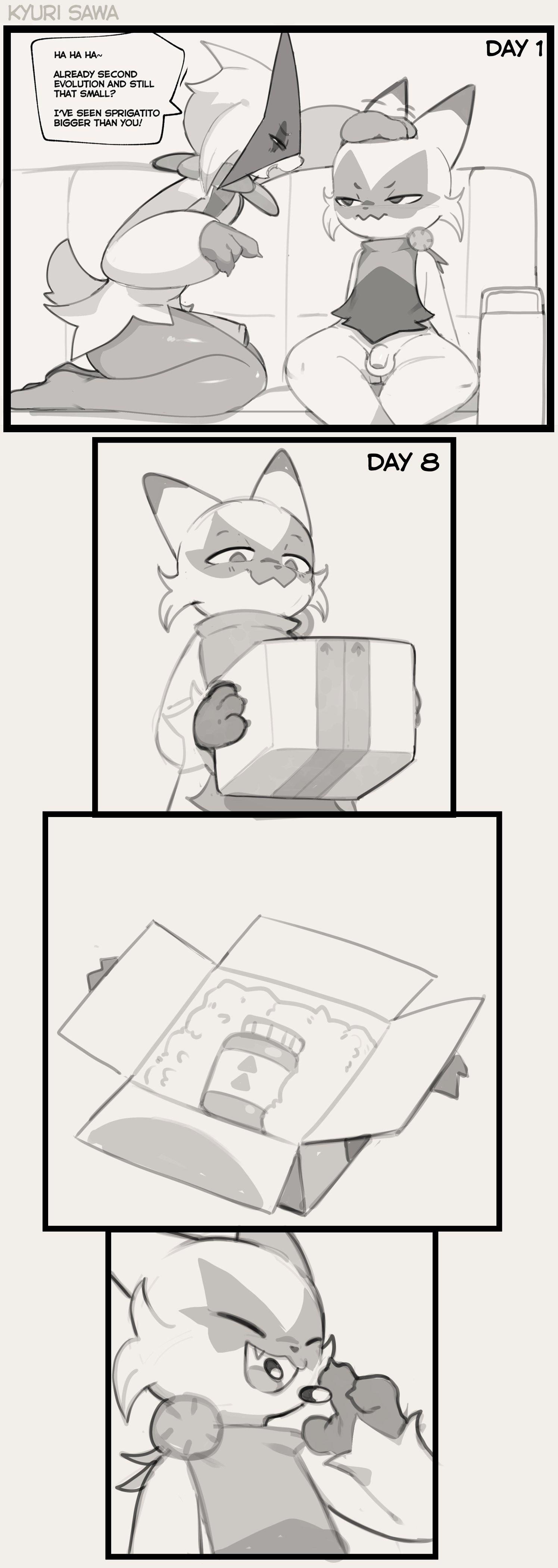 Floragato Growth Comic 1