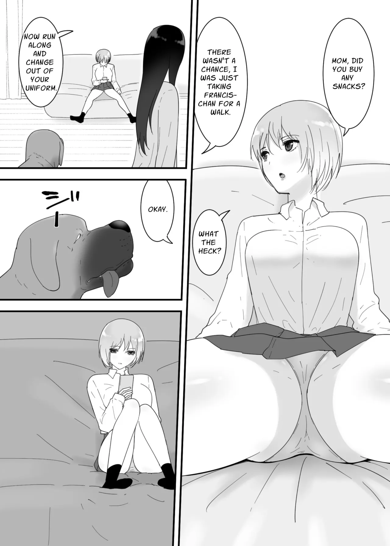 Francis wa Joshikousei ni Tanetsukeshitai! 4