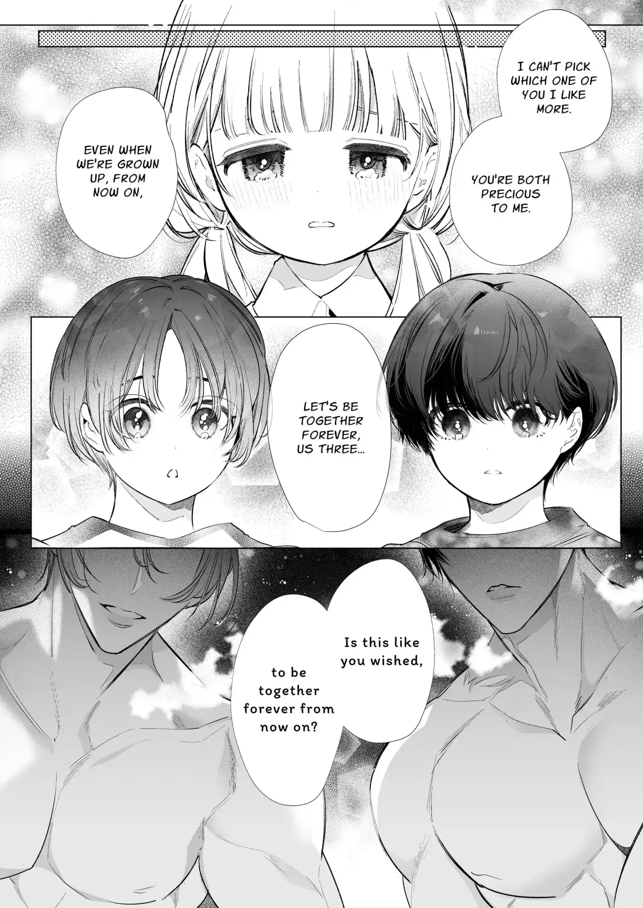 Friendship Breaking Maiden. ~wanting to be together forever, longtime friends have a threesome~ 2