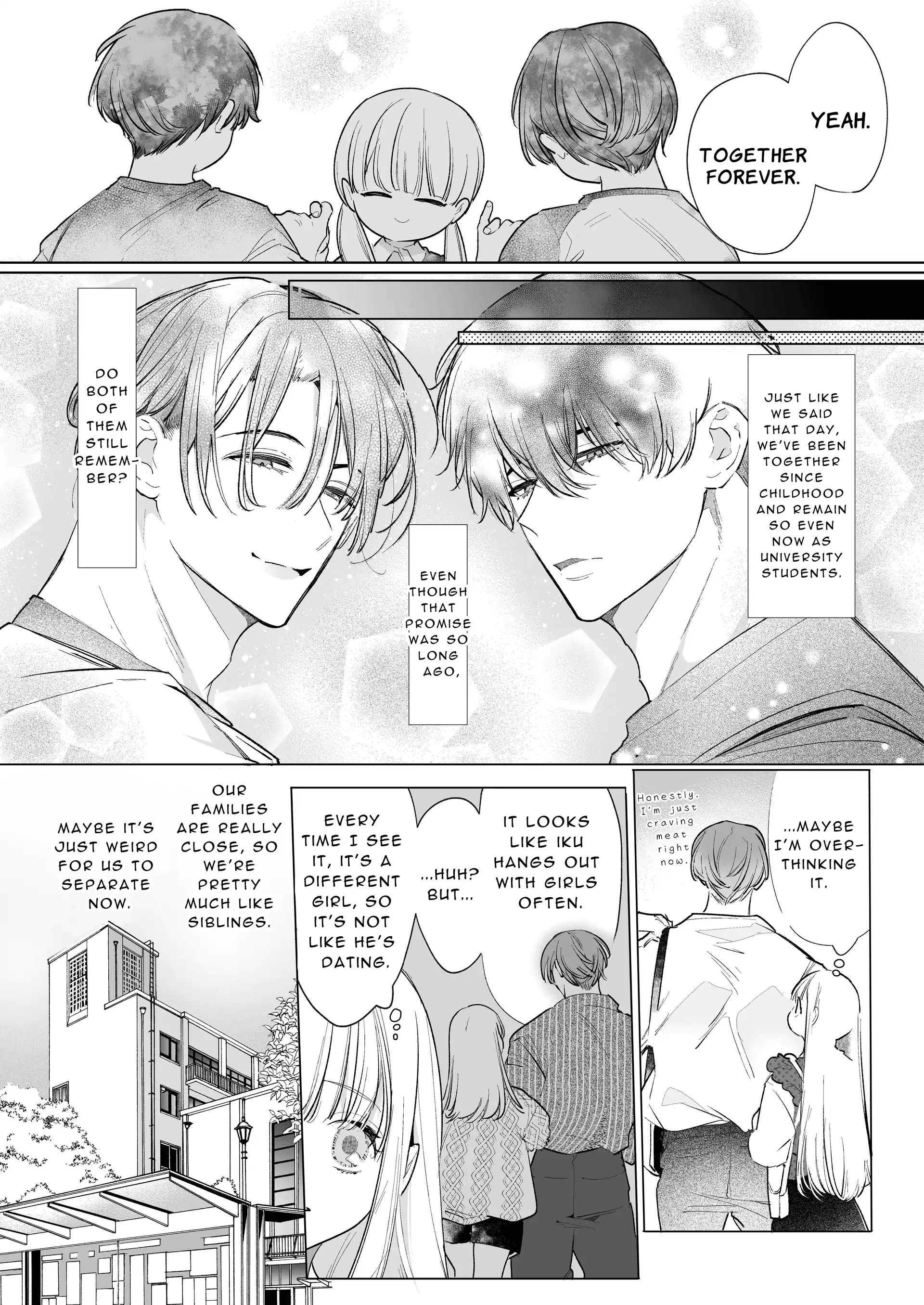 Friendship Breaking Maiden. ~wanting to be together forever, longtime friends have a threesome~ 11